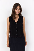 Soya Concept SC-KANITA 27 Waistcoat-Waistcoat-White finn