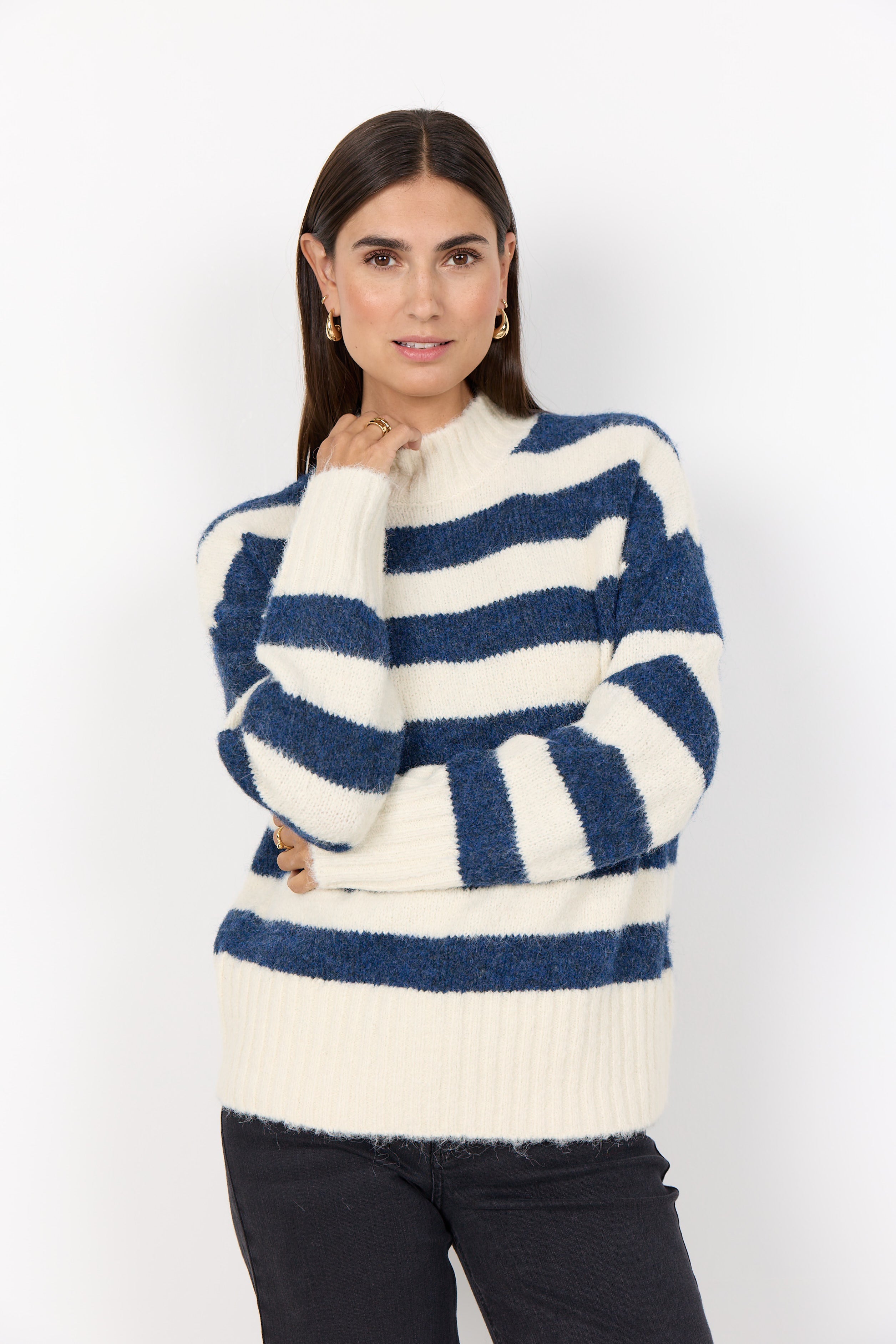 Soya Concept SC-ILENE 4 Jumper-Soya Concept-White finn