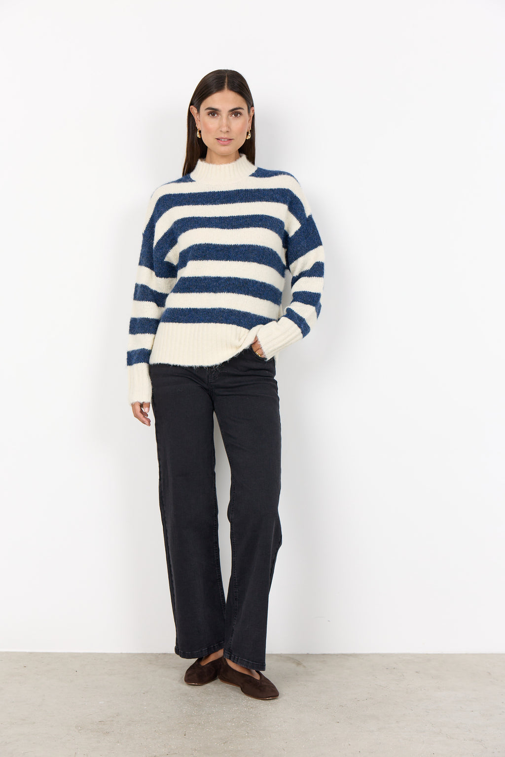 Soya Concept SC-ILENE 4 Jumper-Soya Concept-White finn