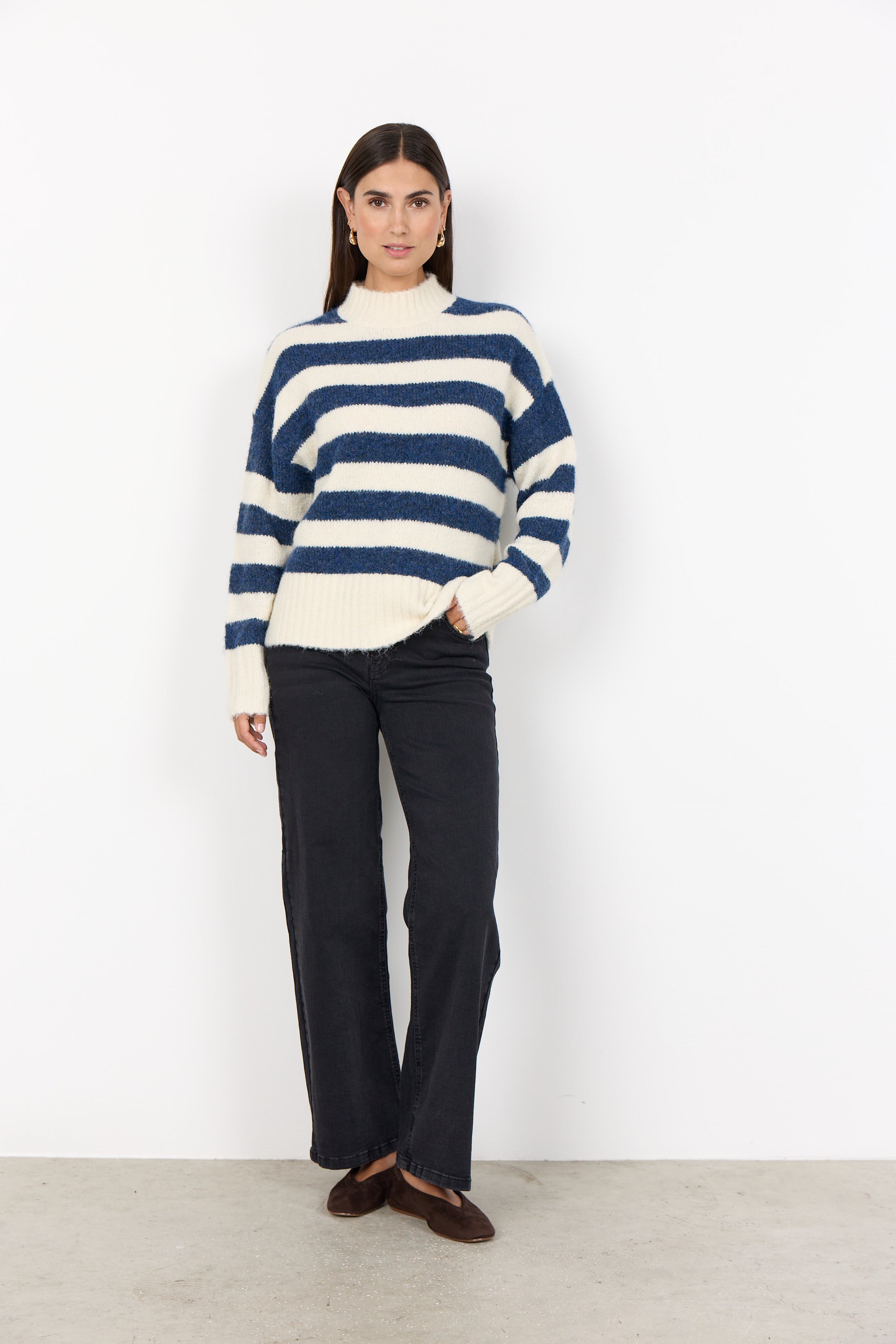Soya Concept SC-ILENE 4 Jumper-Soya Concept-White finn