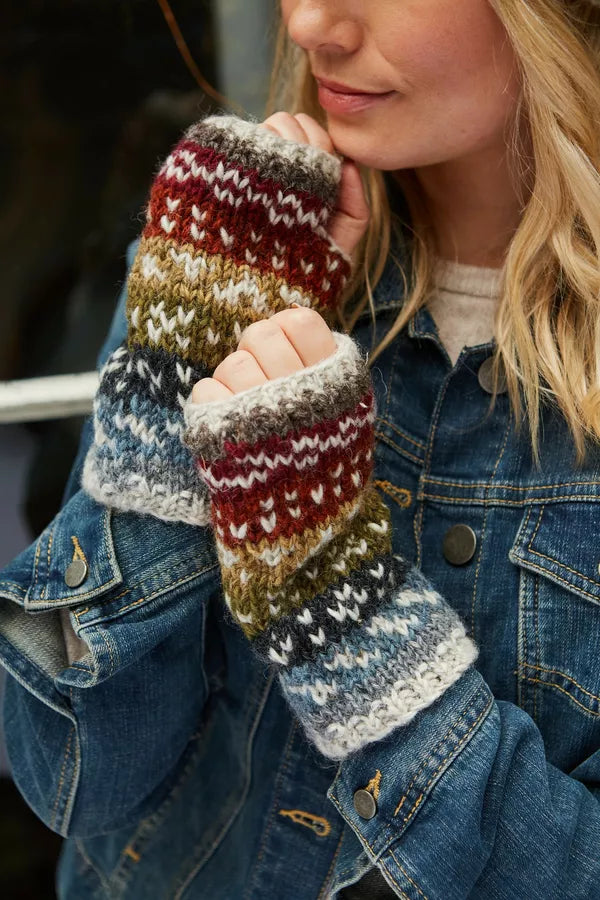 Pachamama Helmsdale Handwarmer-Gloves-White finn