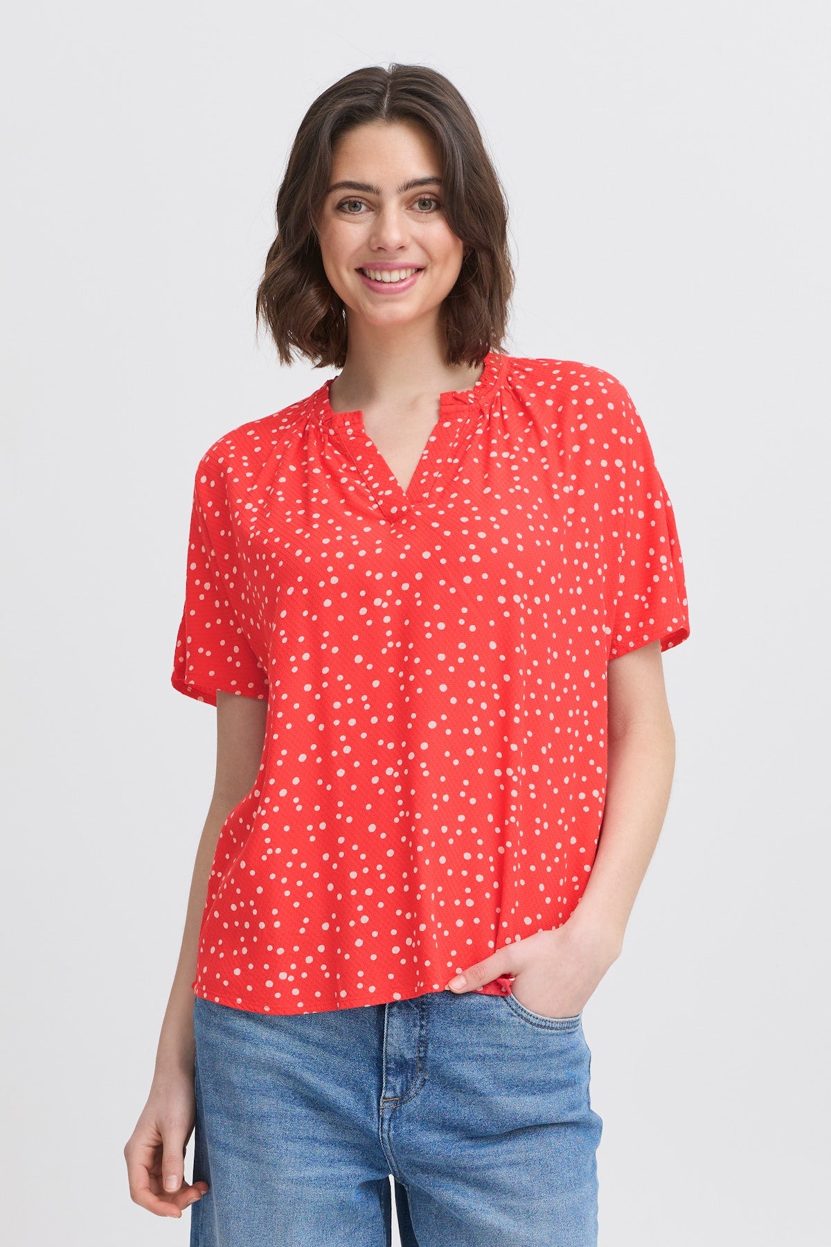 Fransa FRKAMMA Blouse-Shirts & Tops-White finn