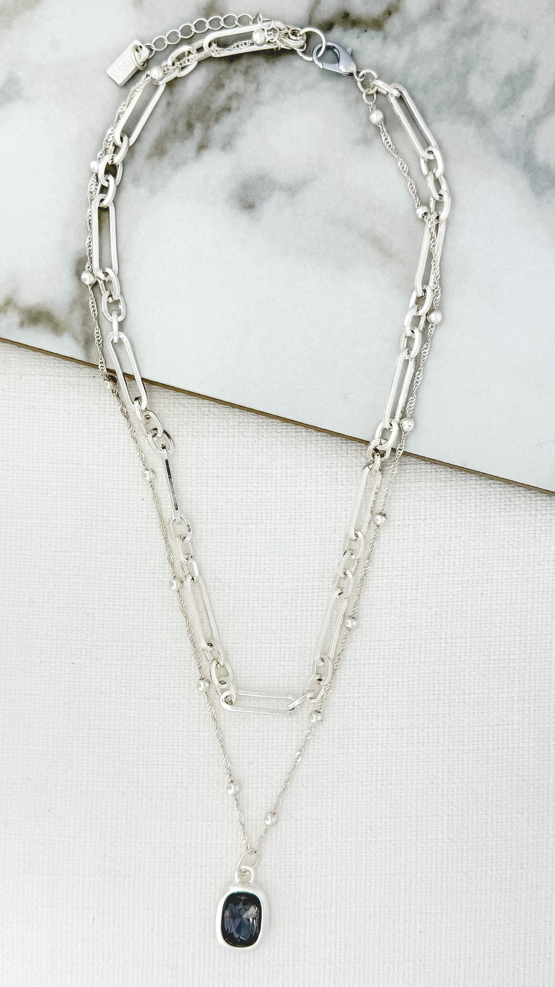 Necklace 4001-Necklace-White finn