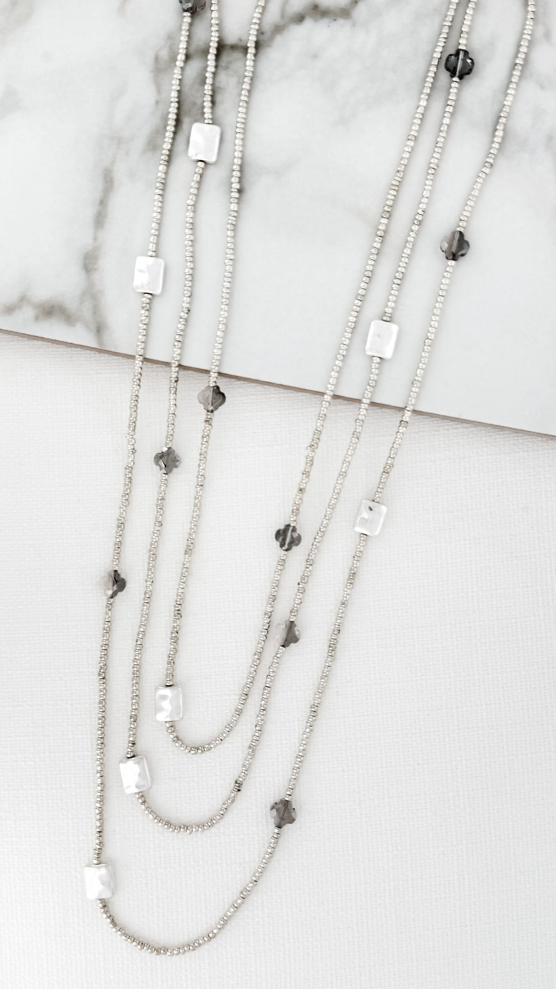 Necklace 4032-Necklace-White finn