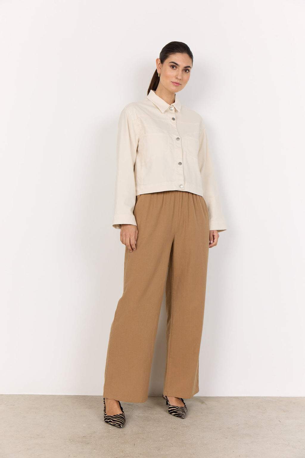 Soya Concept Erna 24 Jacket Cream 41094-White finn