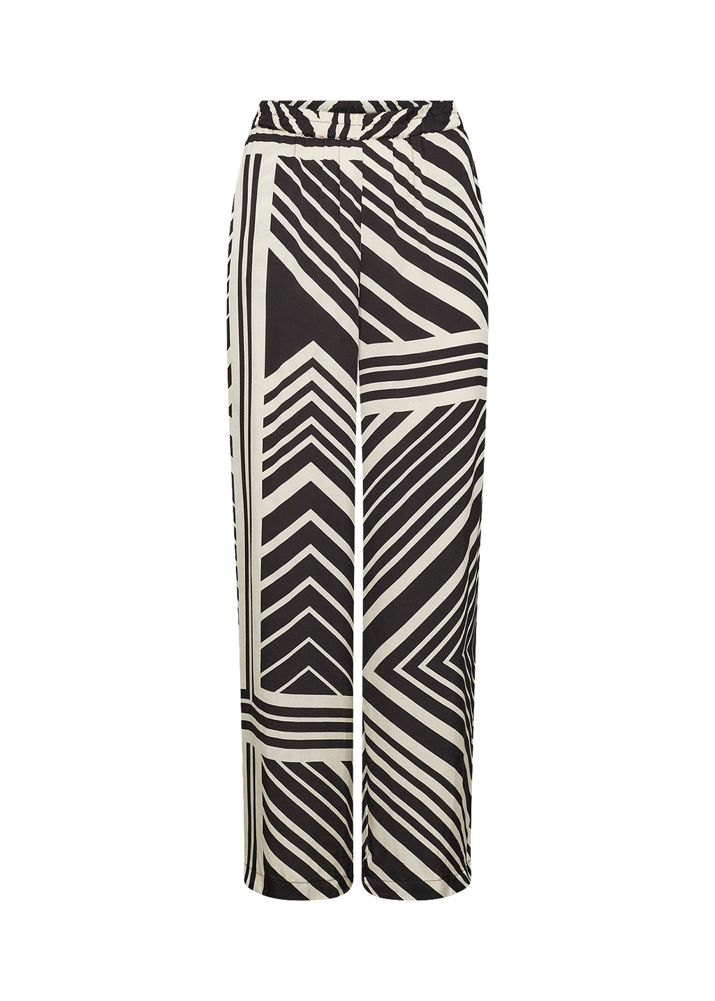 Soya Concept Faro 3-C Trousers-White finn