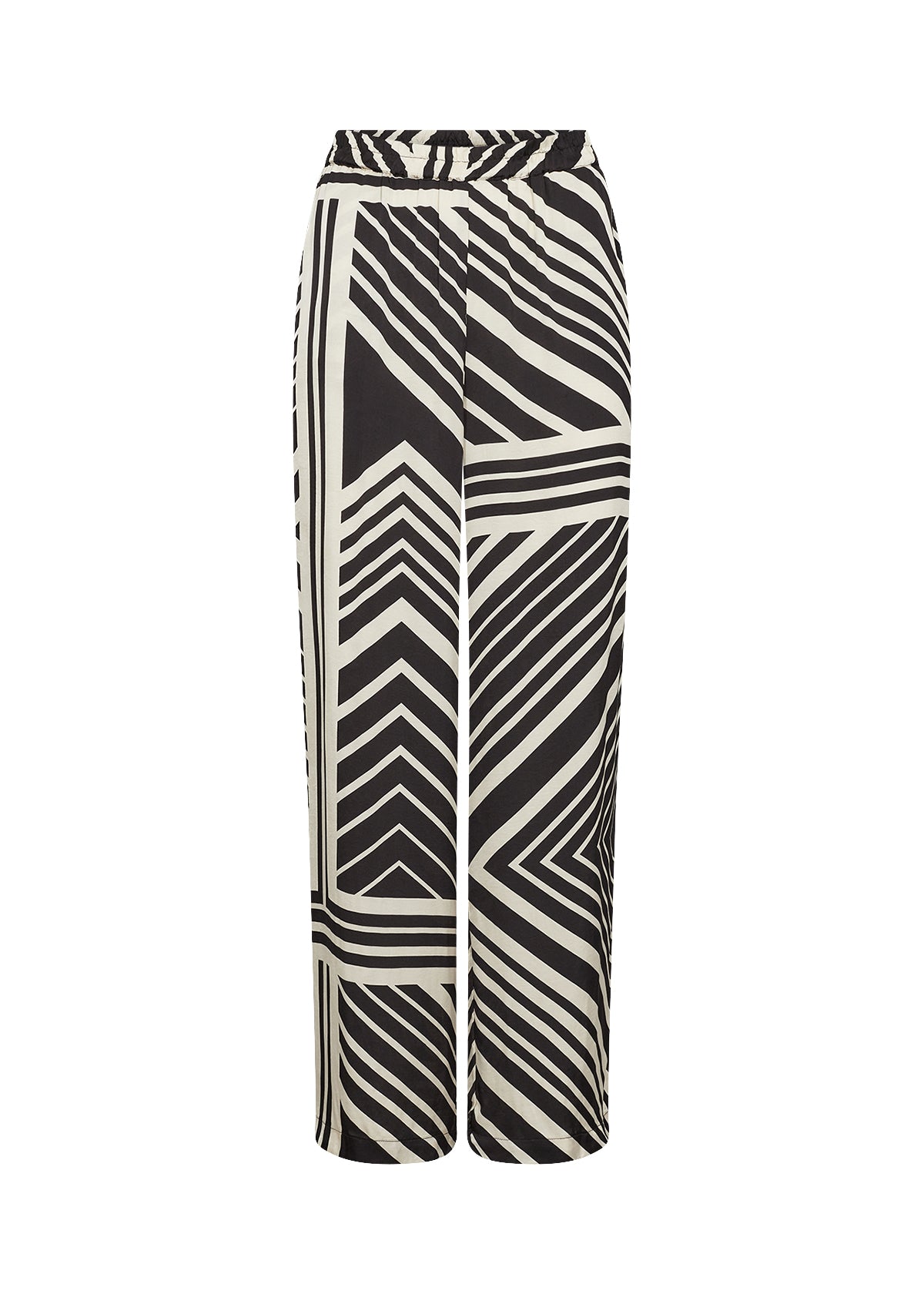 Soya Concept Faro 3-C Trousers-Pants-White finn