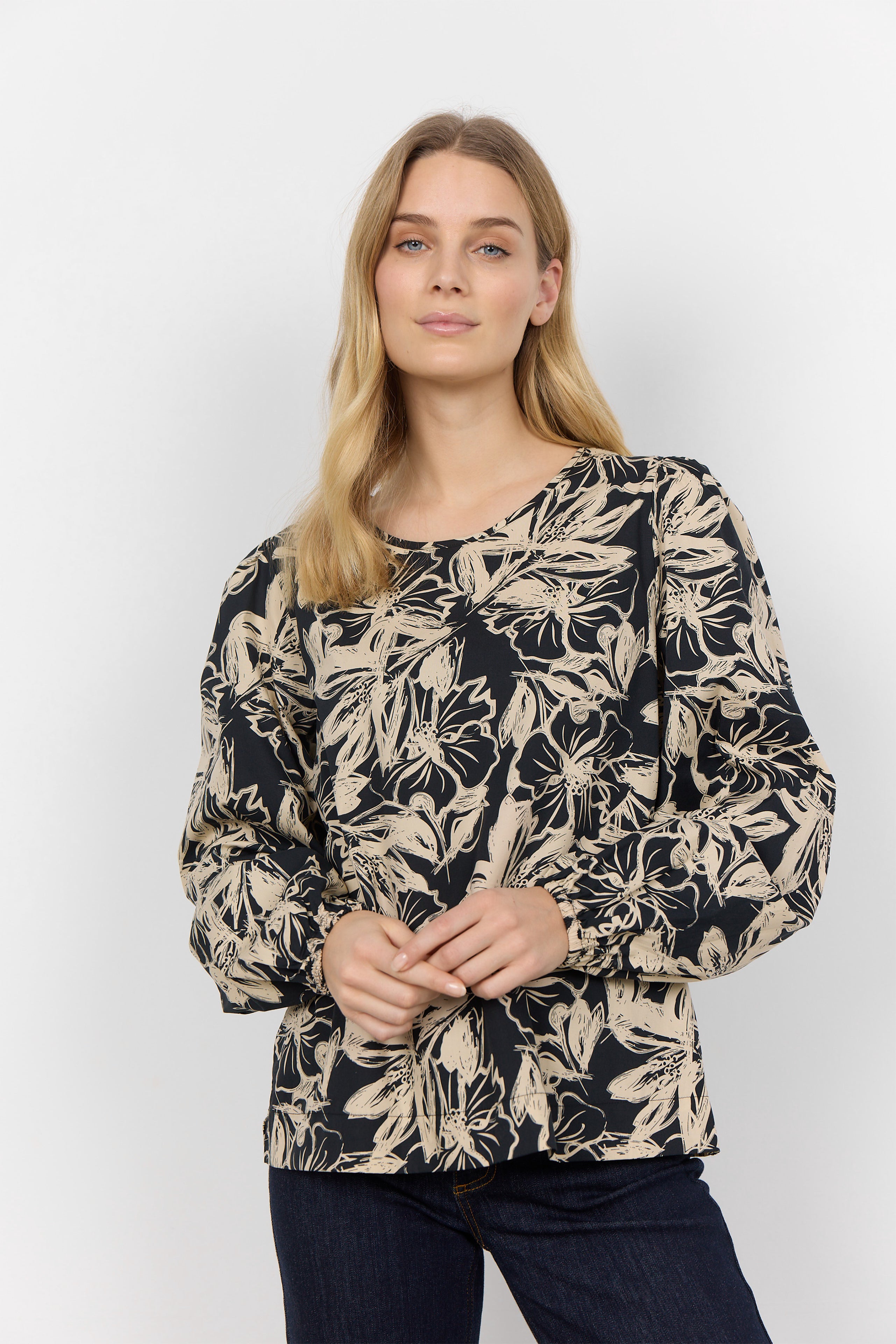 Soya Concept INAROSE 1 Top-Blouse-White finn