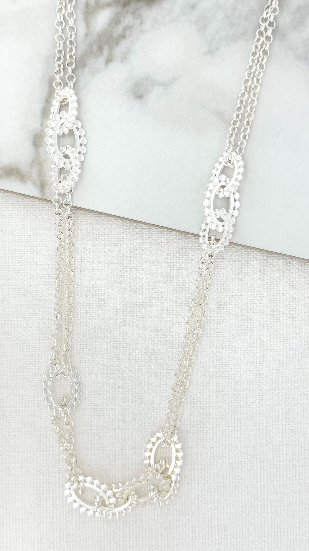 Necklace 4088-Necklace-White finn
