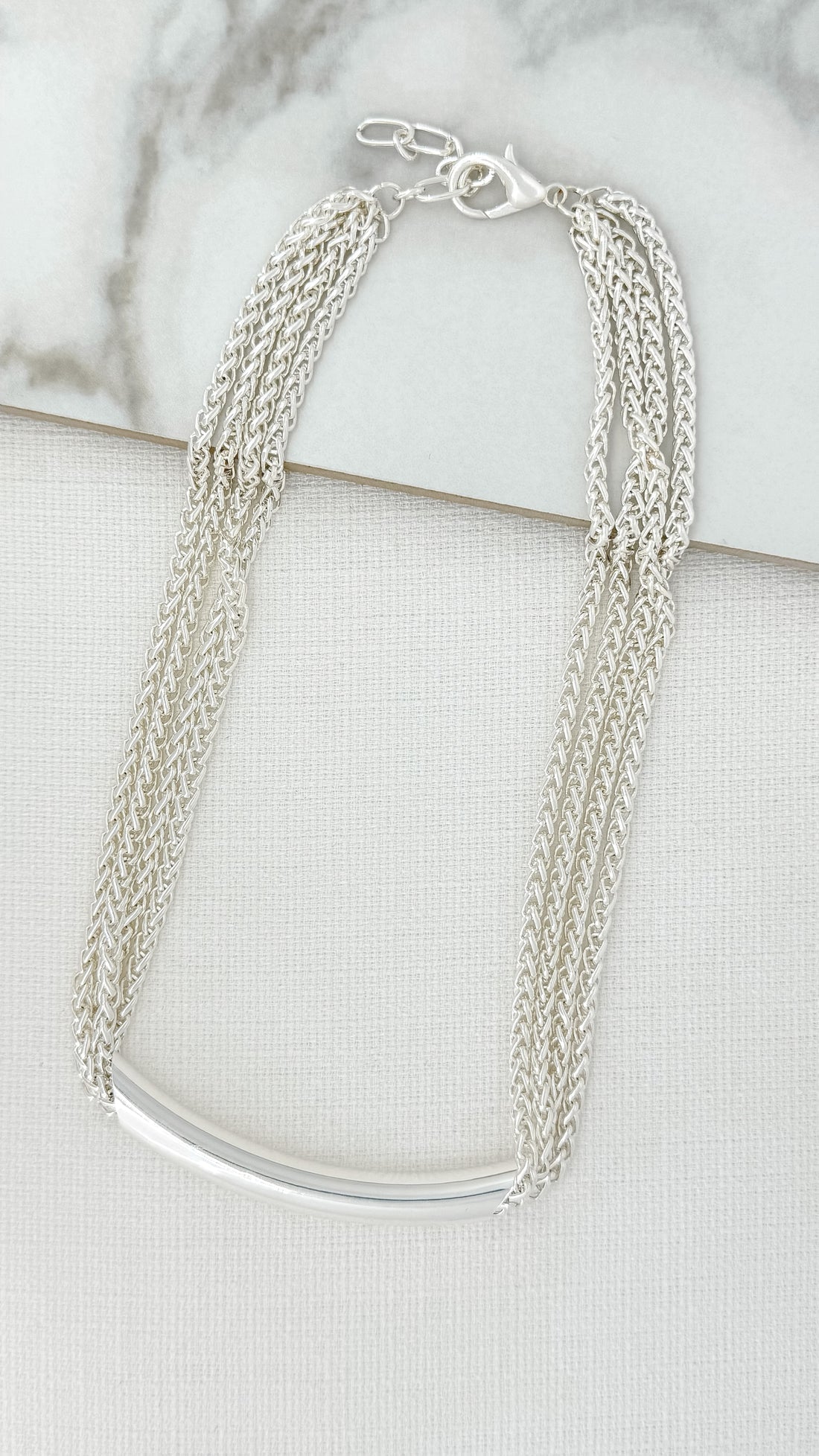 Necklace 4090-Necklace-White finn