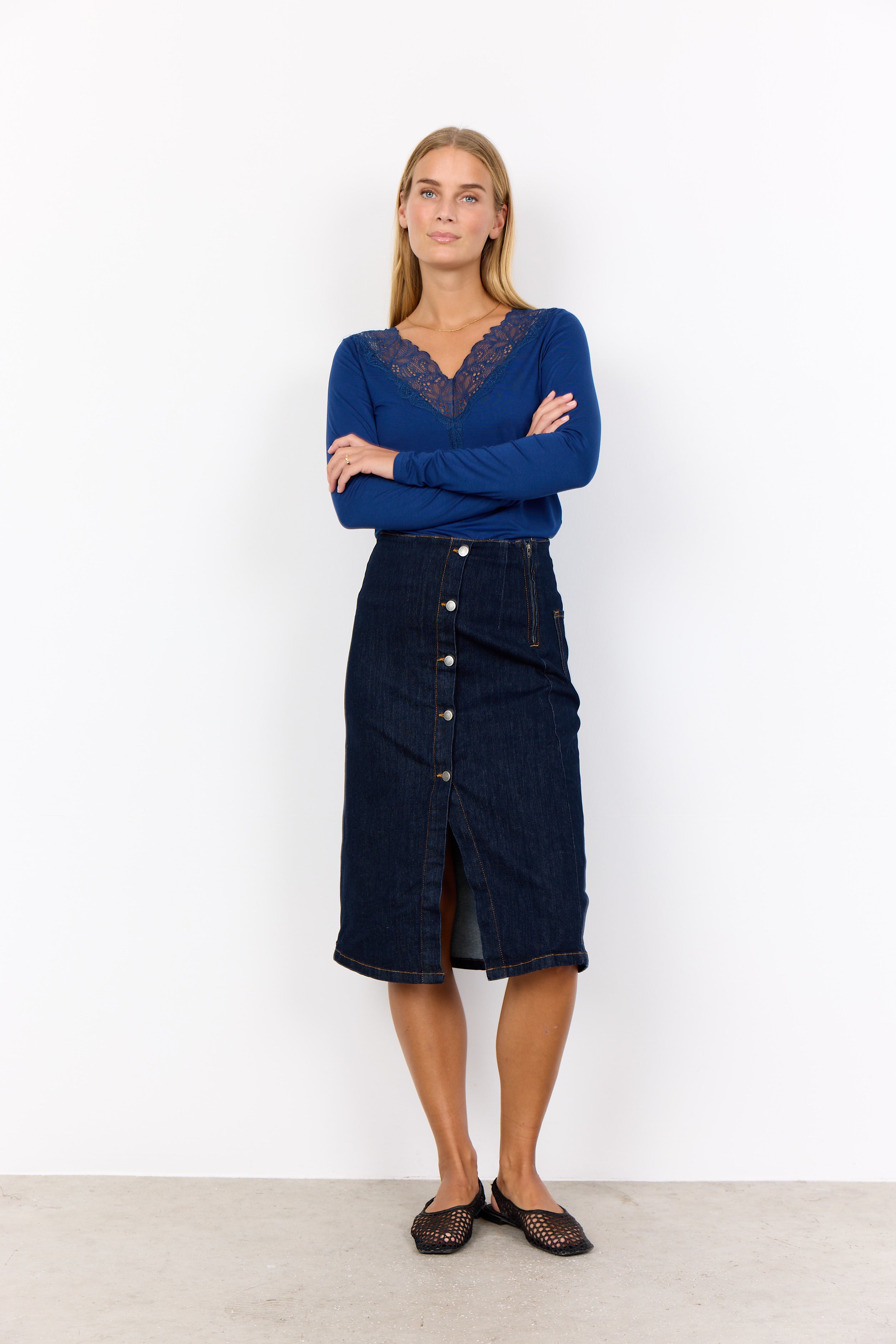 Soya Concept SC-KIMBERLY 33 Skirt-Skirt-White finn