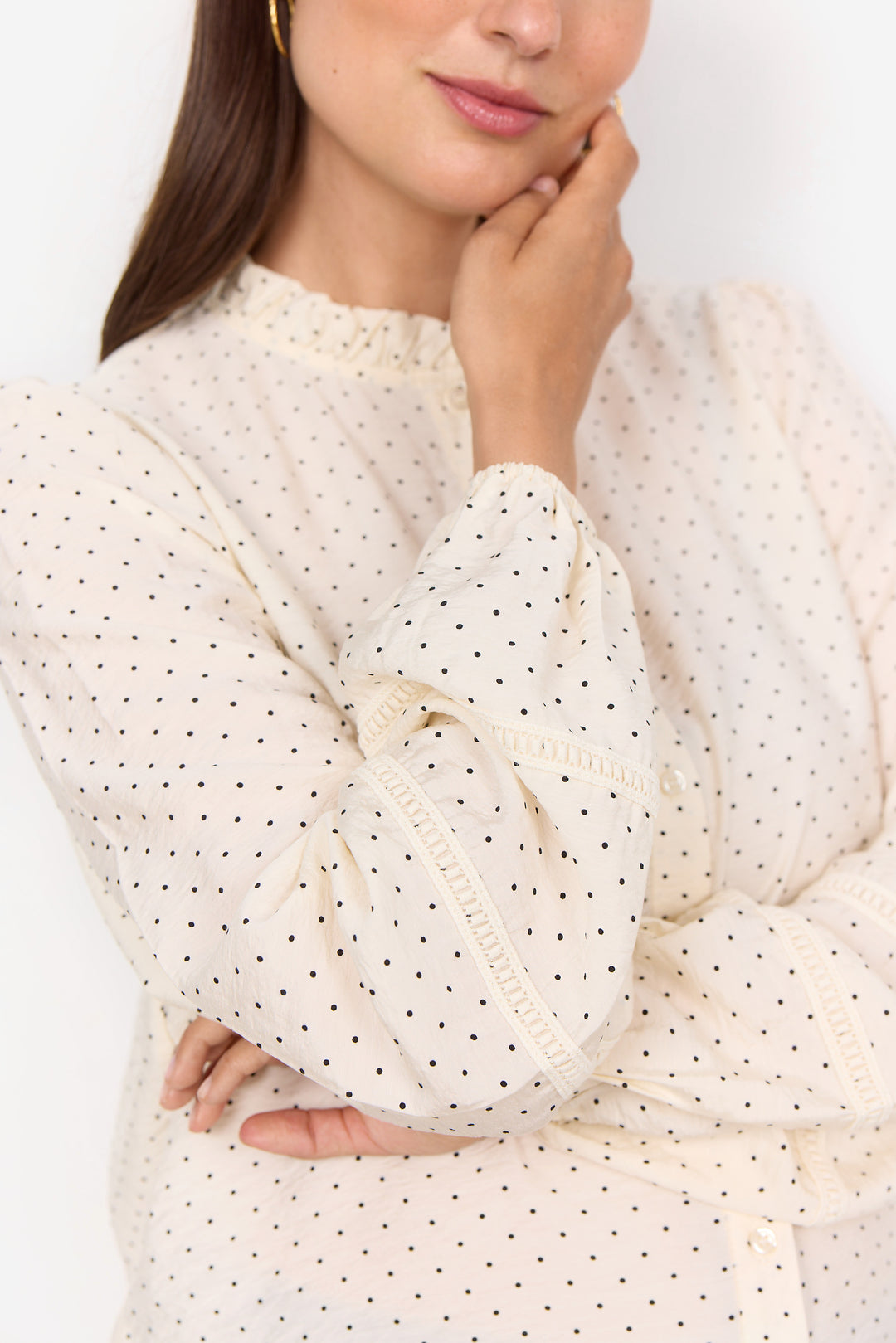 Soya Concept ORIT Shirt-Top-White finn