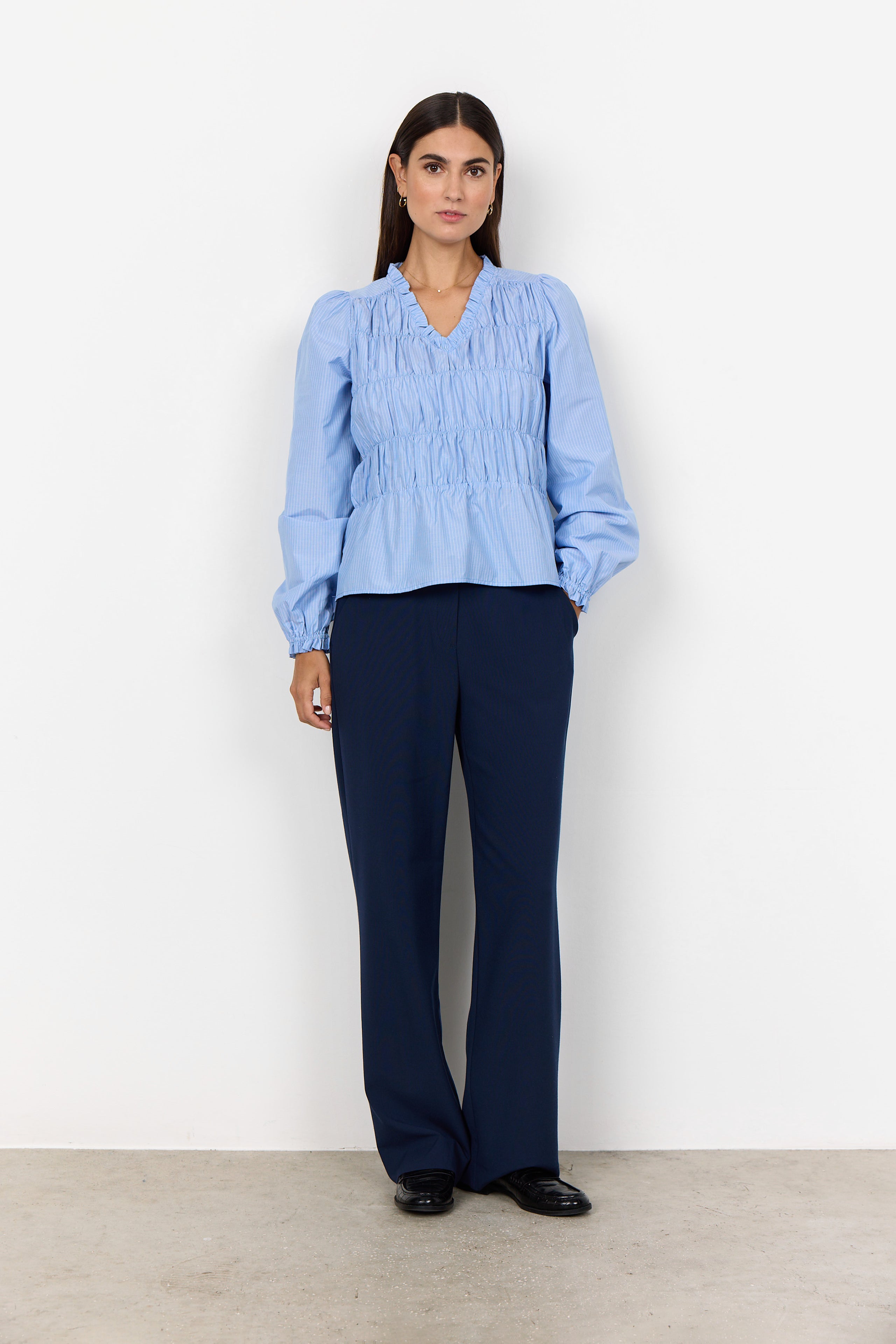 Soya Concept ONARI Shirt-Top-White finn
