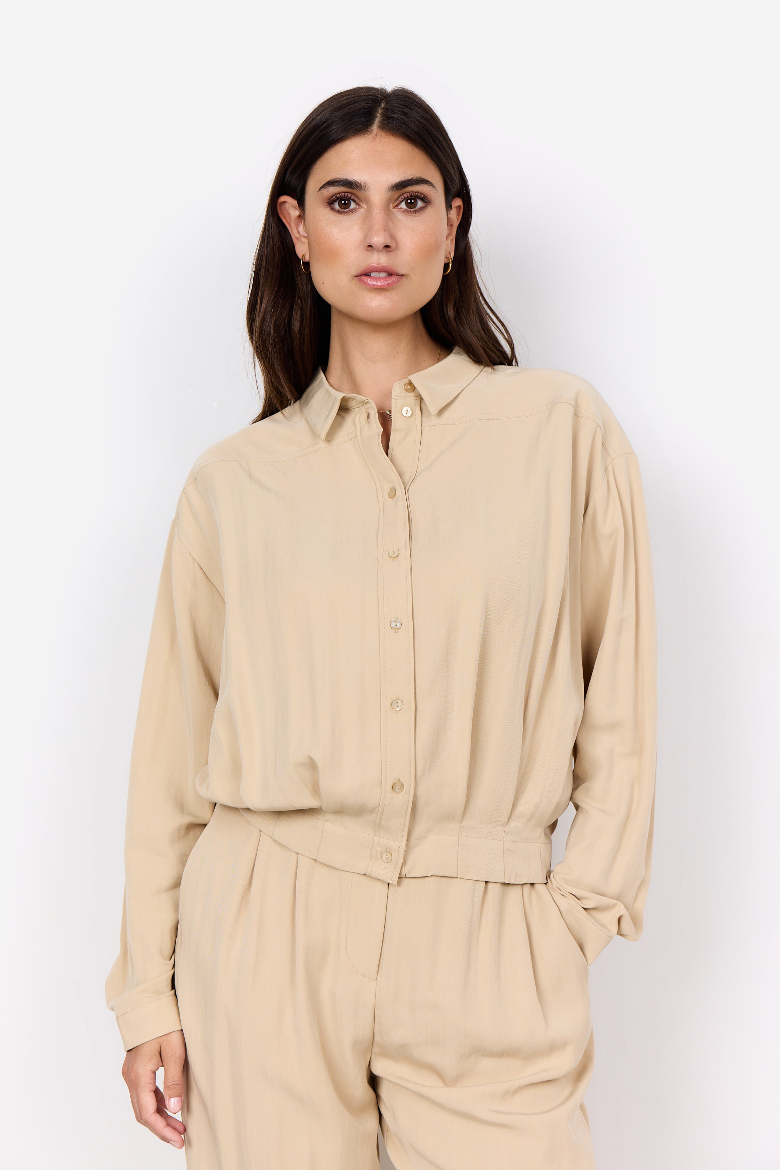 Soya Concept Paige 1 Jacket-Coats & Jackets-White finn