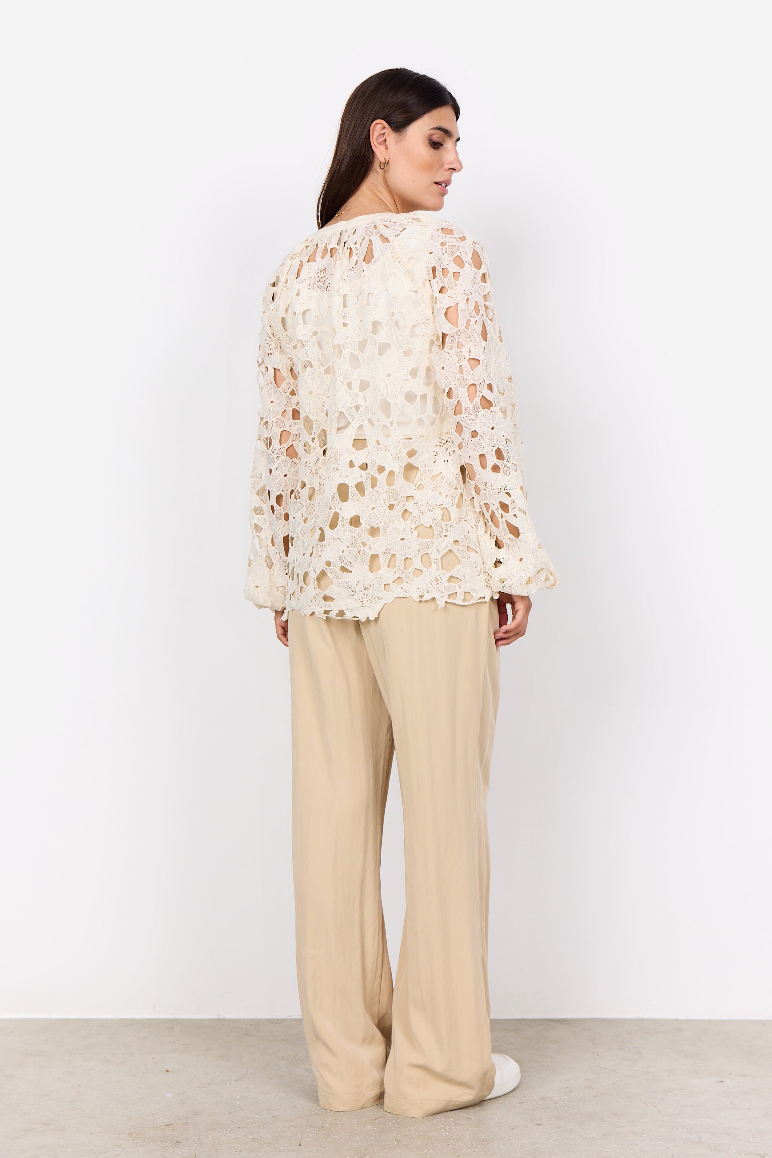 Soya Concept SC-PAJA1 Top-Shirts & Tops-White finn