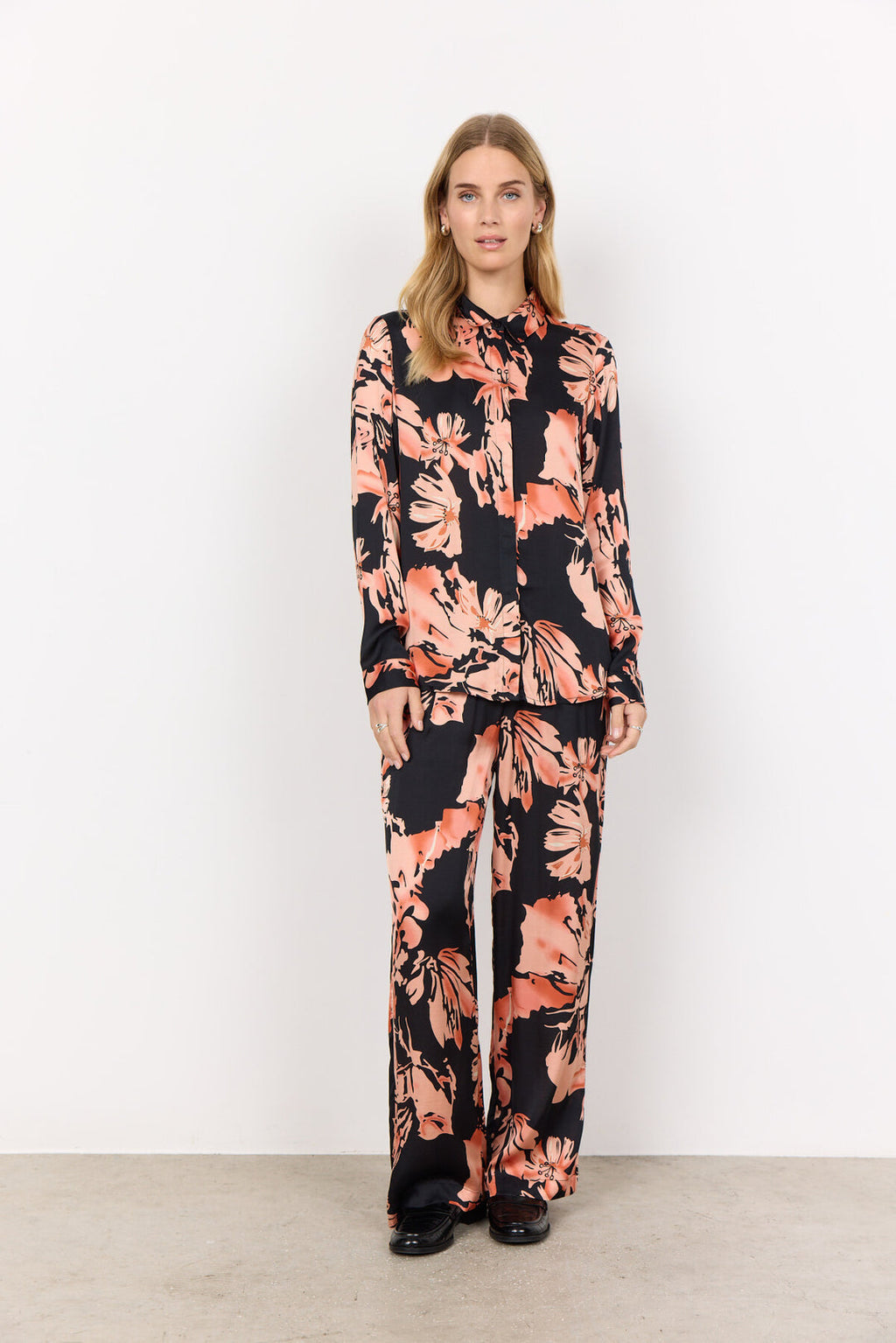 Soya Concept SC-PEACH 2 Shirt Coral