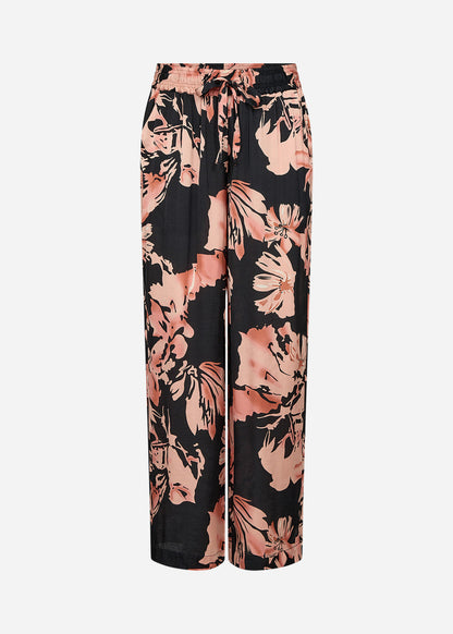 Soya Concept SC-PEACH 3-B Pants Coral-White finn