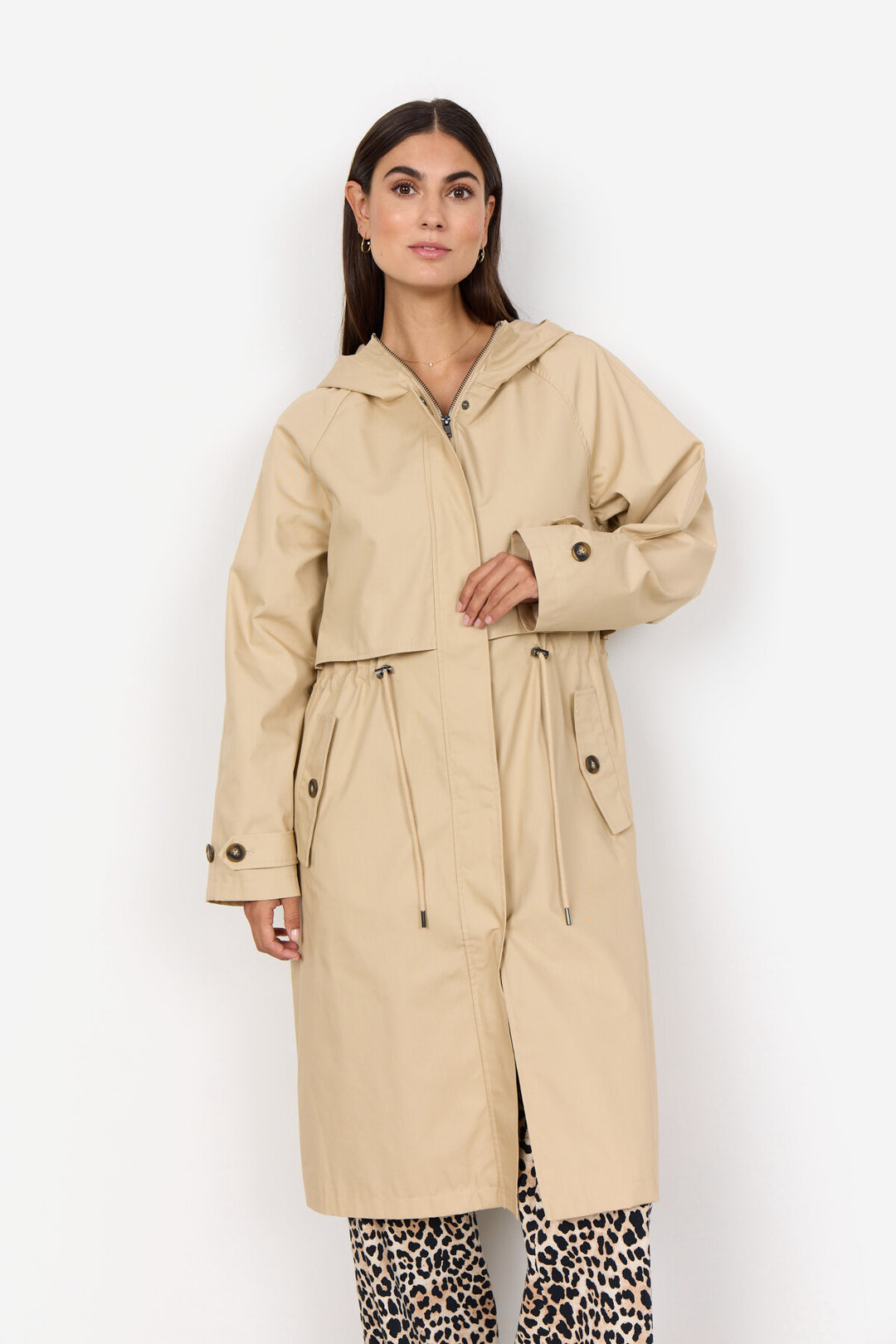 Soya Concept SC-LORA 17 Jacket Sand-White finn
