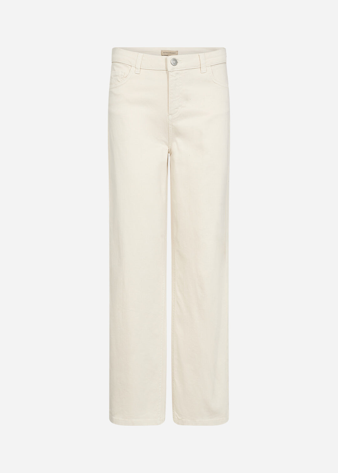 Soya Concept-ERNA 27-C Jeans Cream-Trousers-White finn