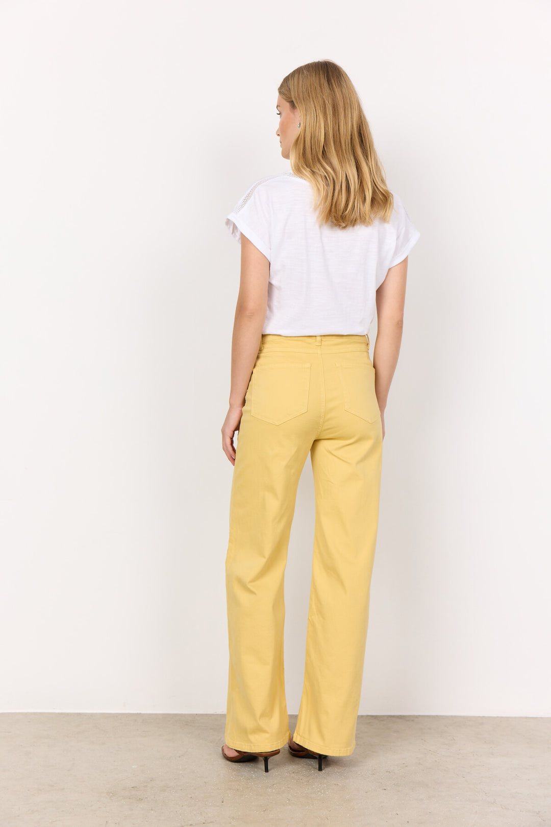 Soya Concept-ERNA 27-C Jeans Cream-Trousers-White finn