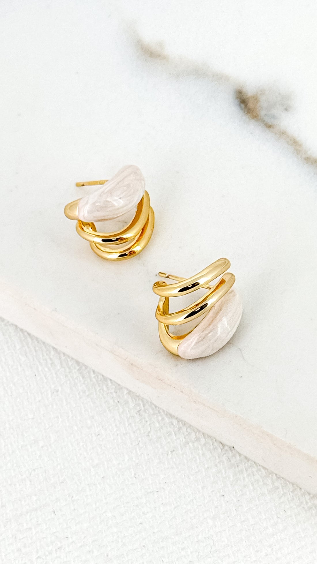 Earrings 4124-Earrings-White finn