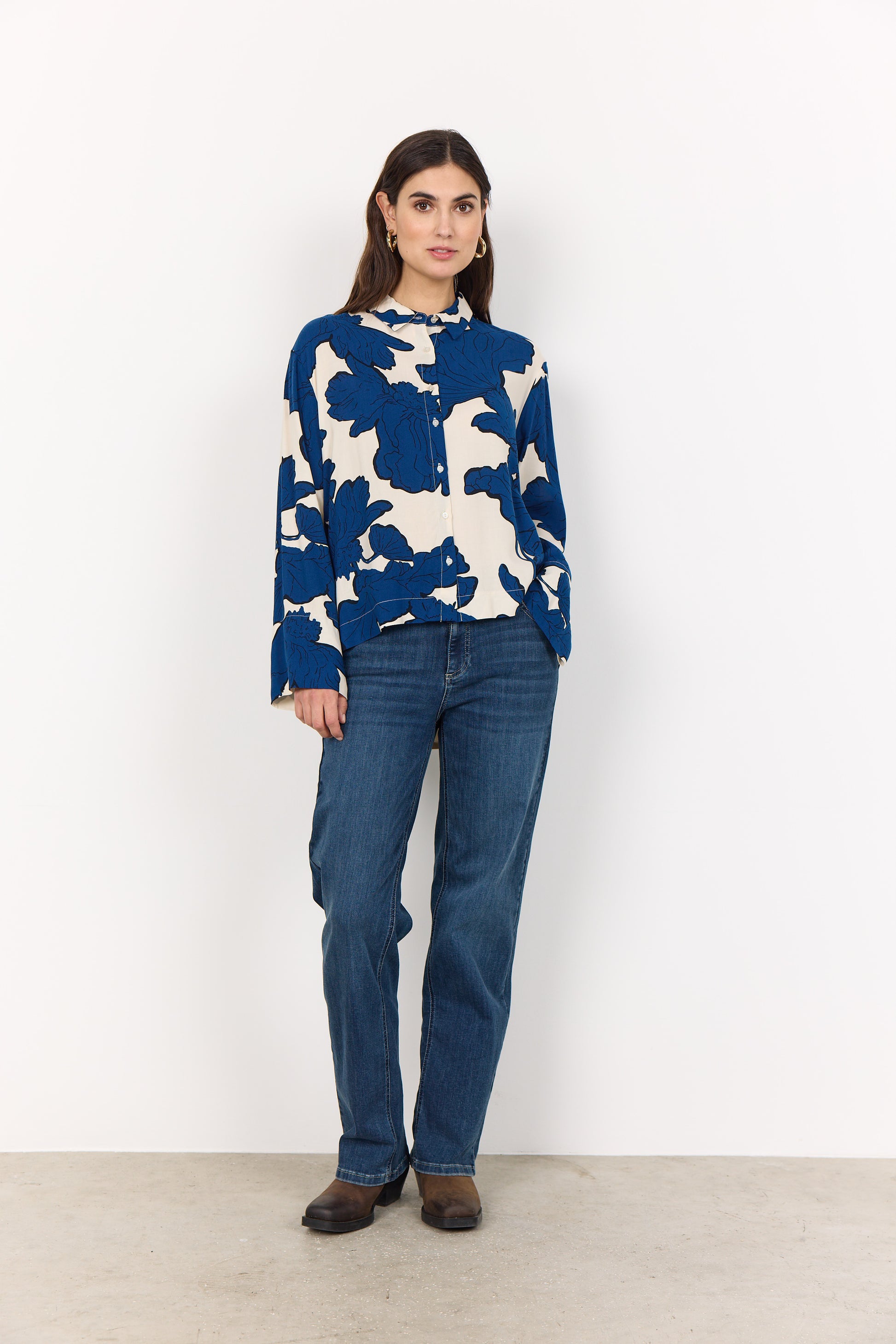 Soya Concept SC-VIGDIS 2 Printed Shirt