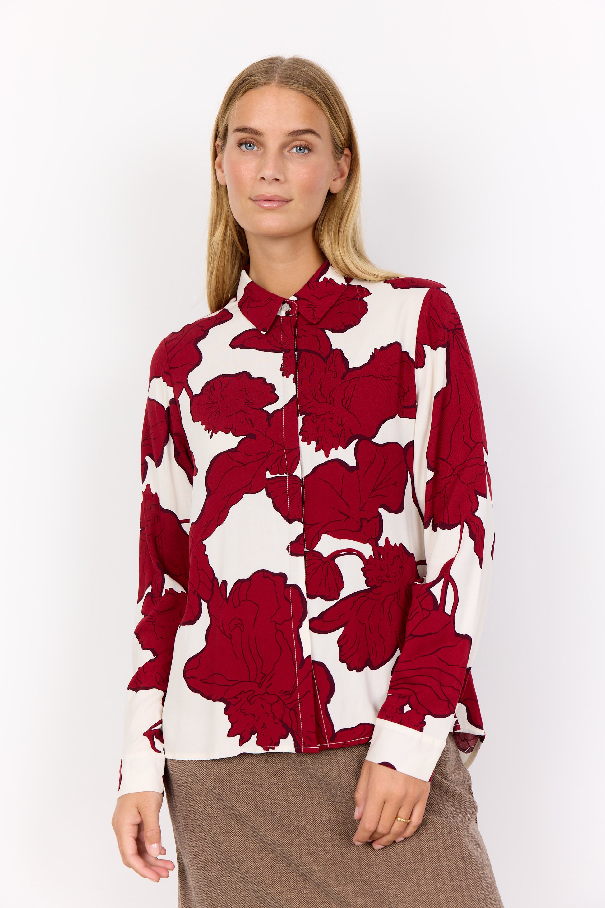 Soya Concept SC-VIGDIS 2 Printed Shirt