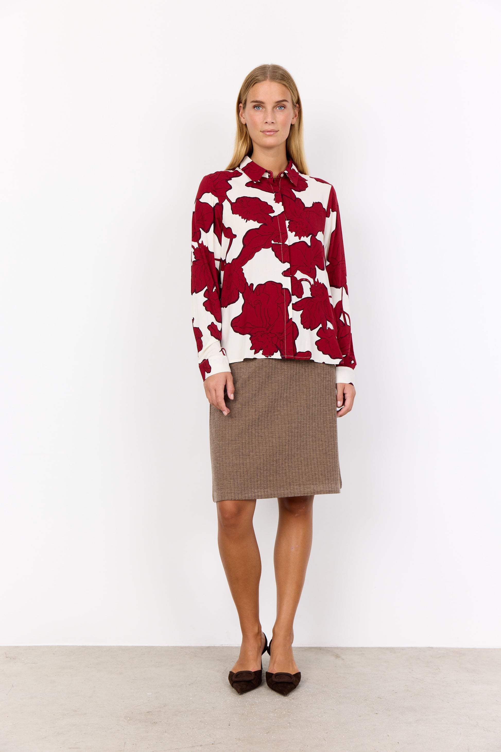 Soya Concept SC-VIGDIS 2 Printed Shirt