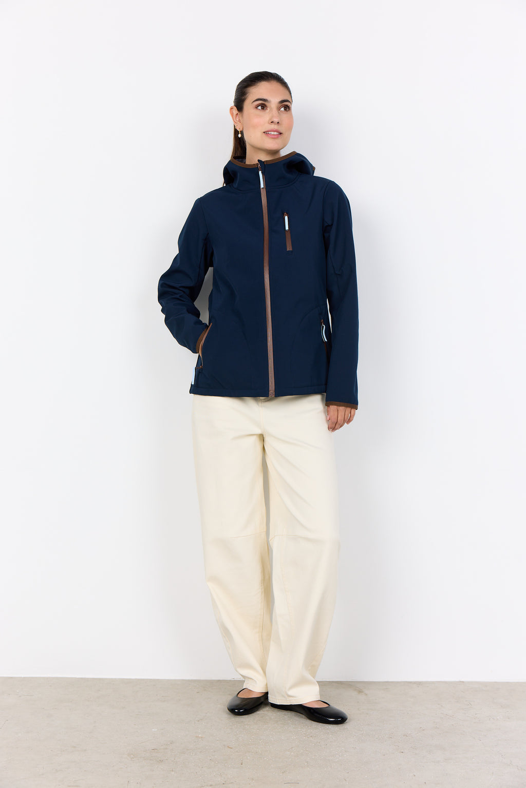 Soya Concept SC-JULLA Coat-Soya Concept-White finn