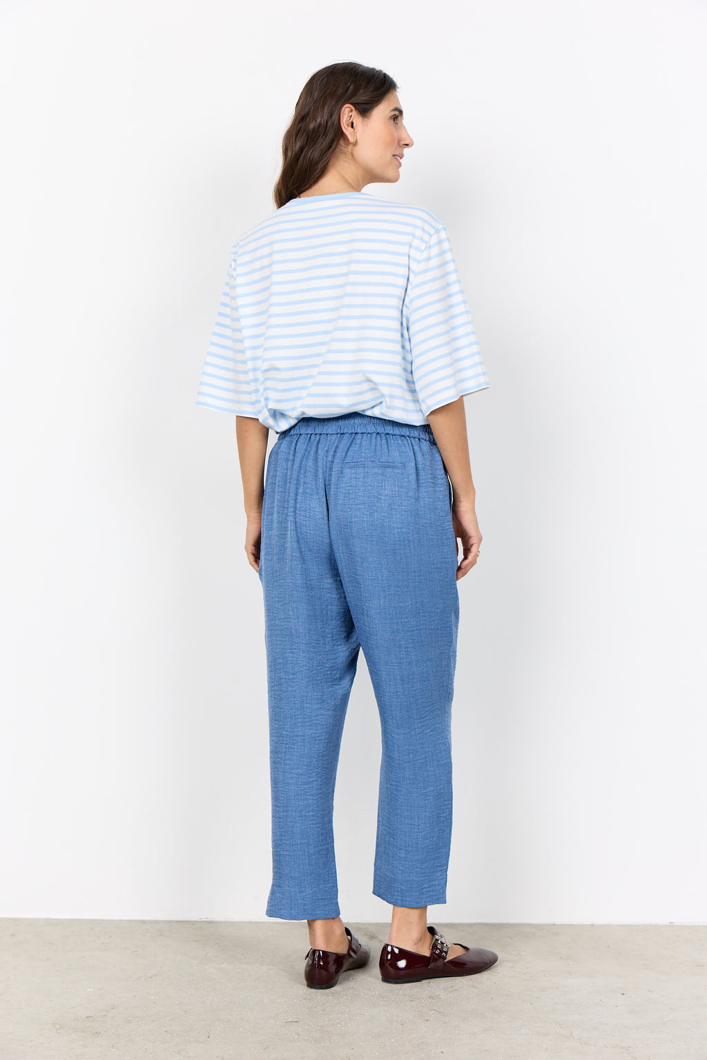 Soya Concept SC-CHARRISA 2 Trousers-Soya Concept-White finn