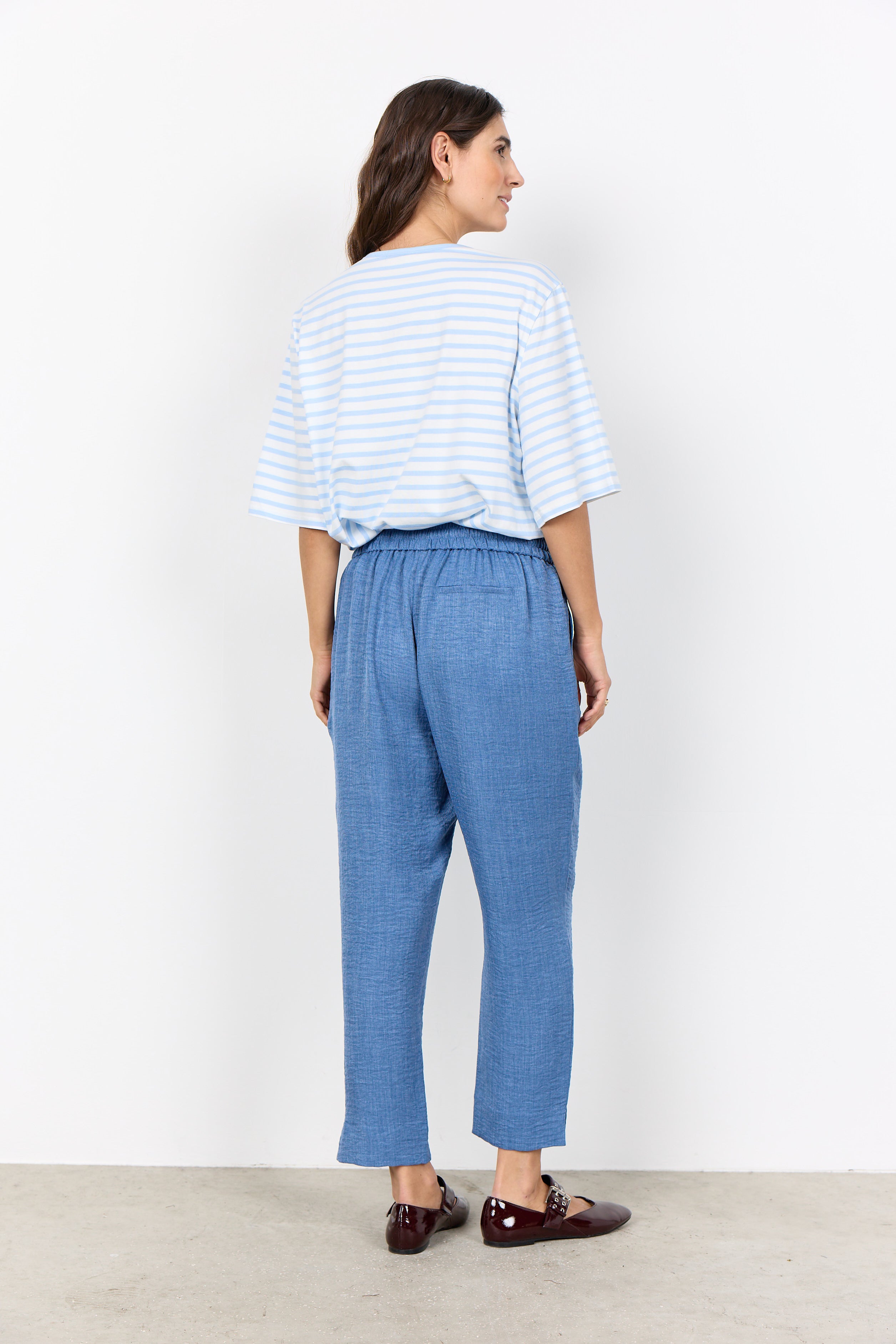 Soya Concept SC-CHARRISA 2 Trousers-Soya Concept-White finn