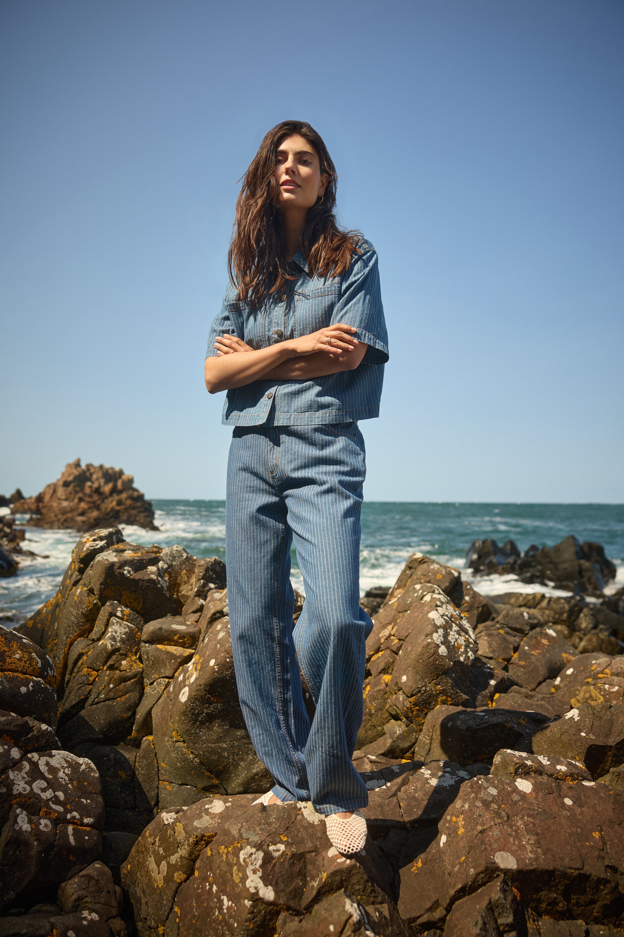 Soya Concept SC-CAISHO Trousers-Soya Concept-White finn