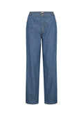 Soya Concept SC-CAISHO Trousers-Soya Concept-White finn