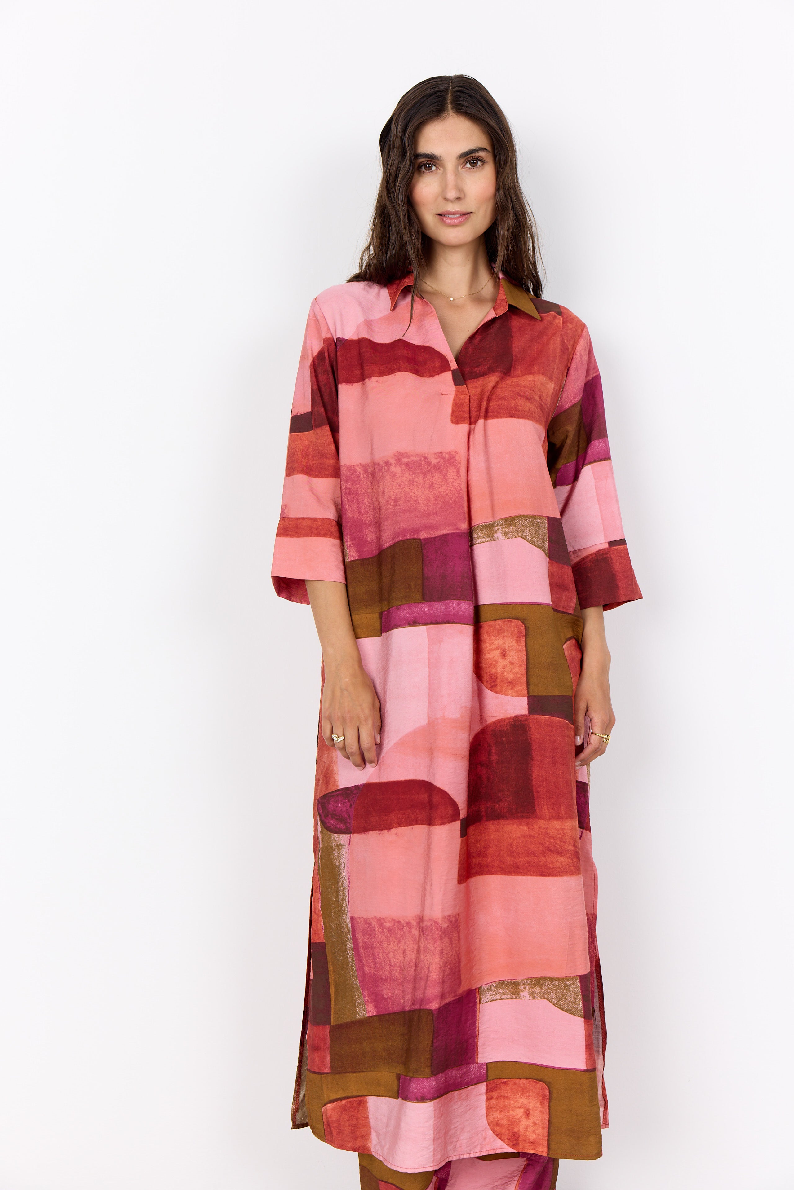 Soya Concept SC-CATANIA Dress-Soya Concept-White finn