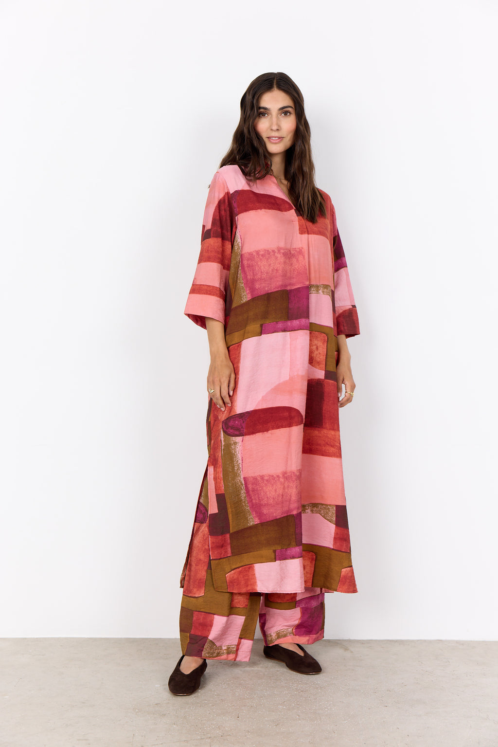 Soya Concept SC-CATANIA Dress-Soya Concept-White finn