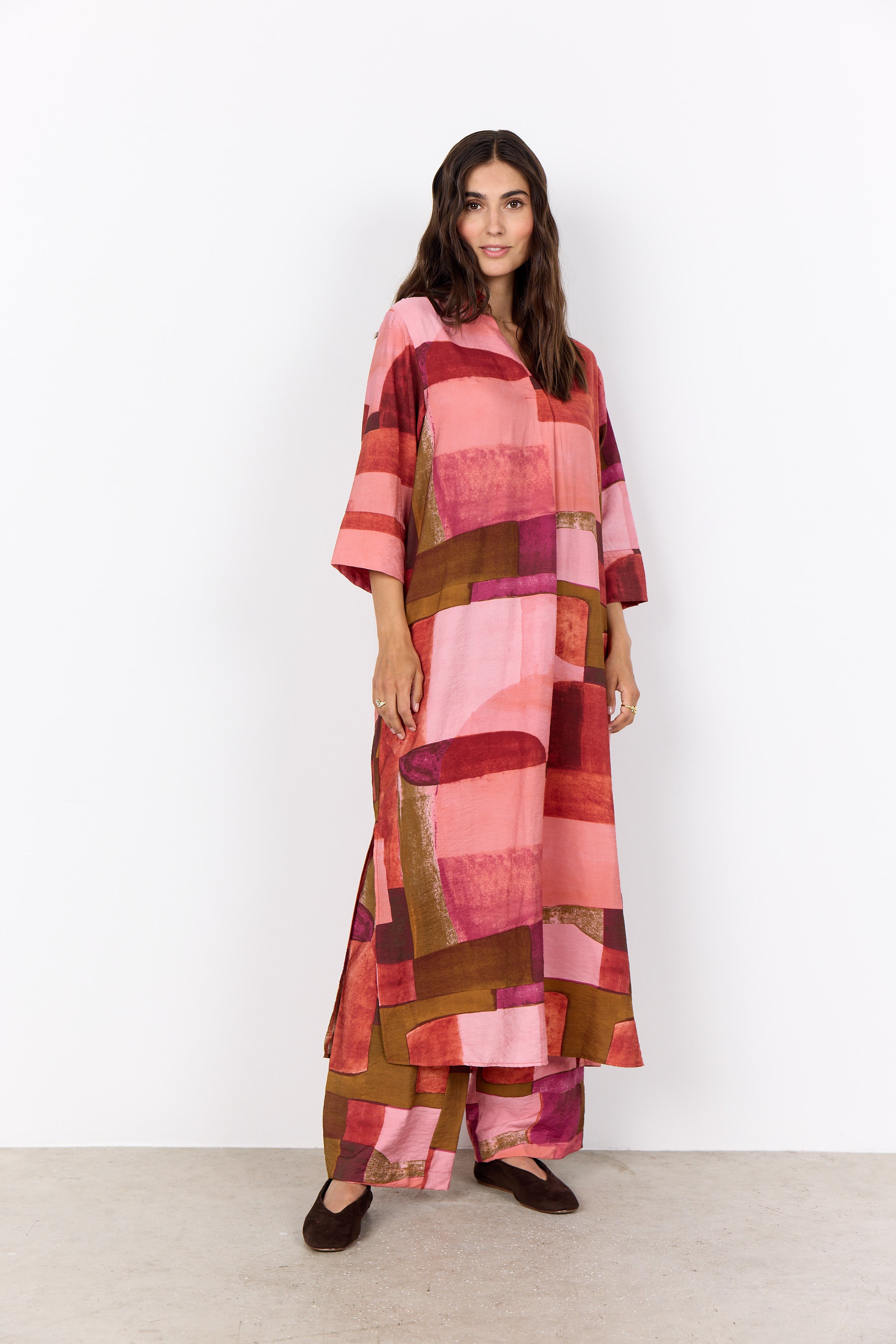 Soya Concept SC-CATANIA Dress-Soya Concept-White finn