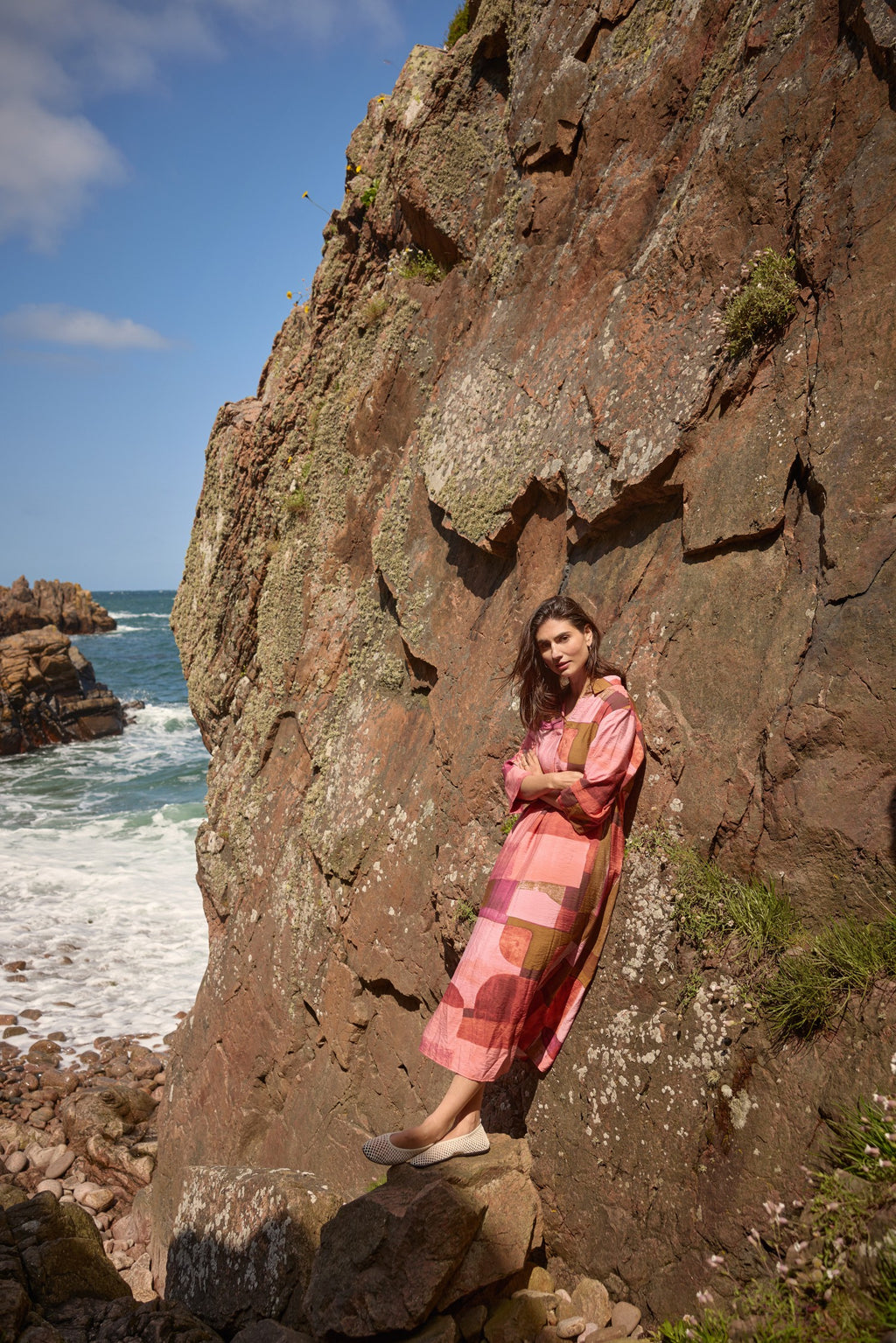 Soya Concept SC-CATANIA Dress-Soya Concept-White finn