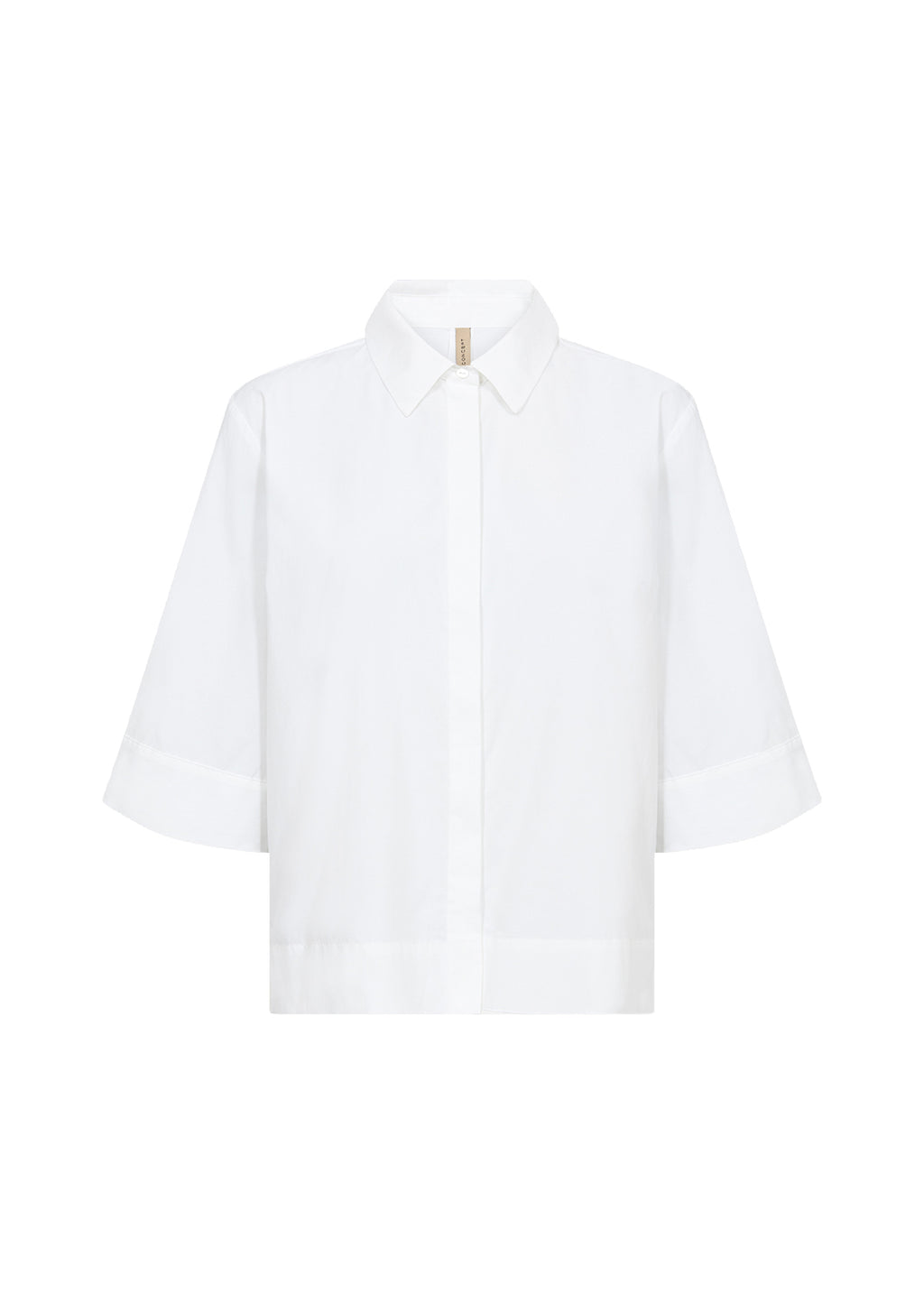 Soya Concept SC-Netti Shirt 118 White-Soya Concept-White finn