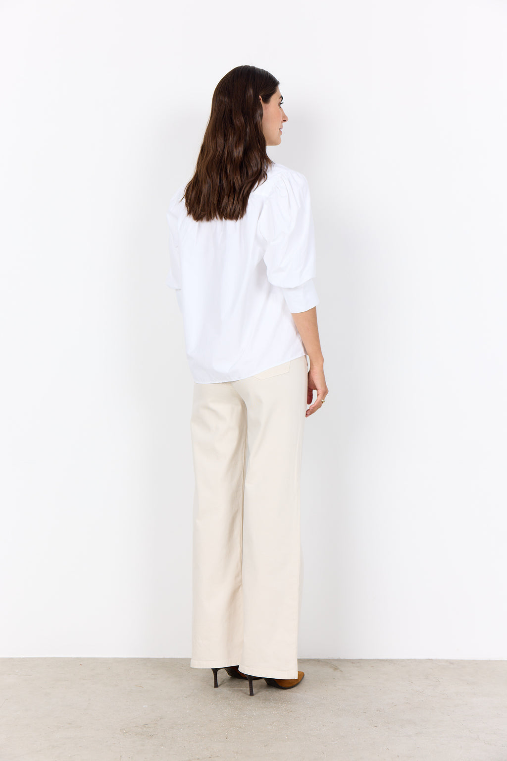 Soya Concept SC-Netti 119 Shirt-Soya Concept-White finn