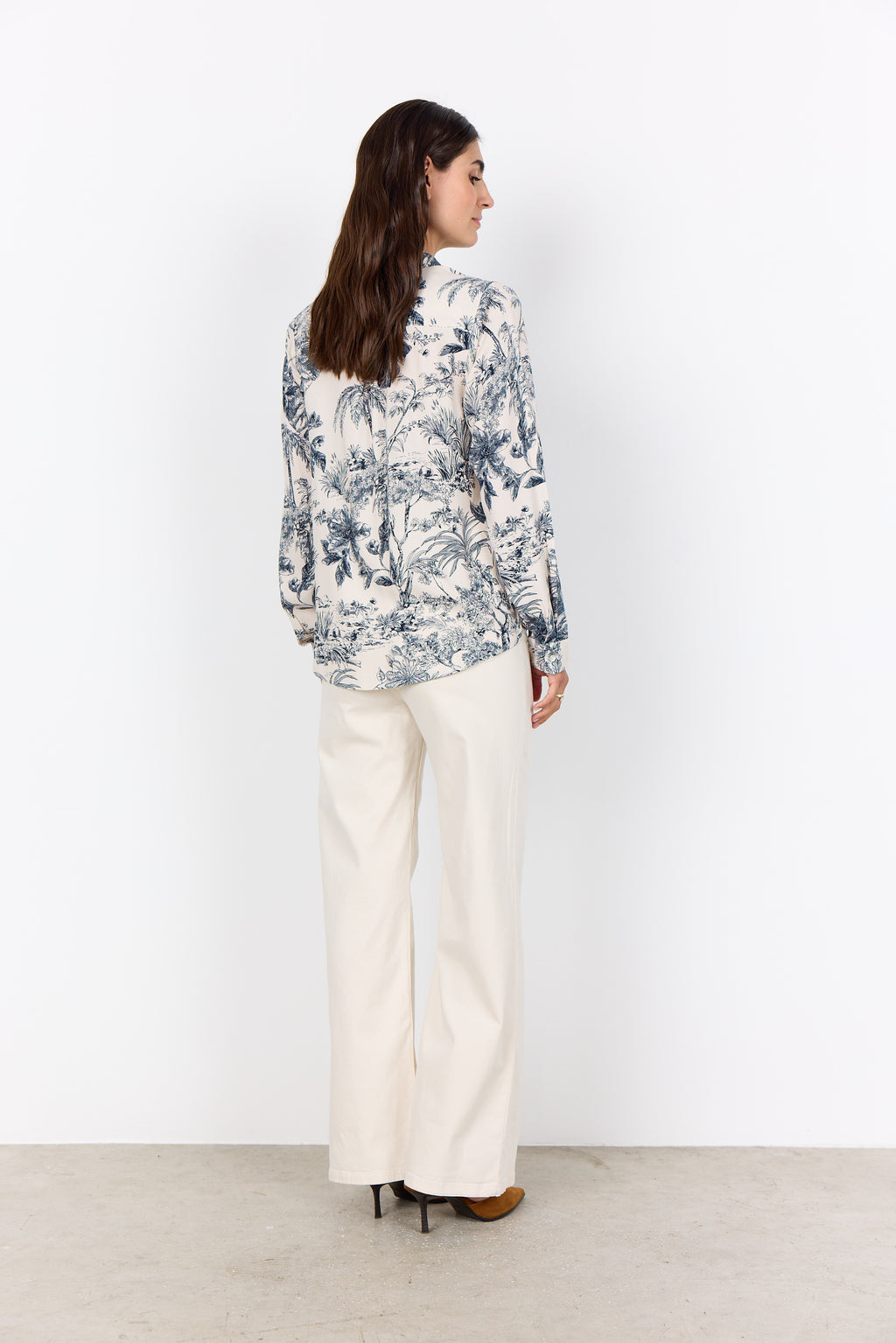 Soya Concept SC-CARLI Shirt-Soya Concept-White finn
