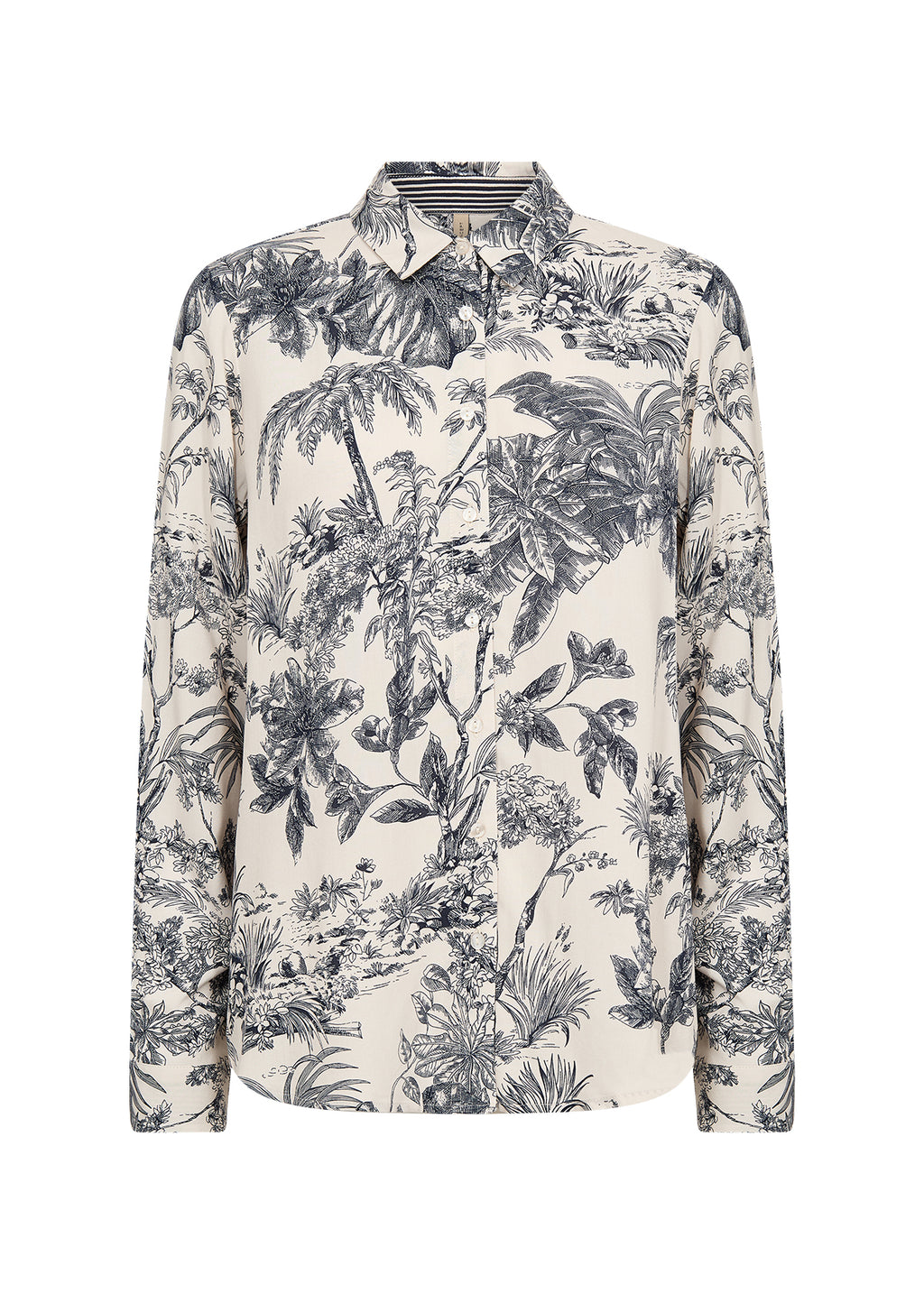 Soya Concept SC-CARLI Shirt-Soya Concept-White finn