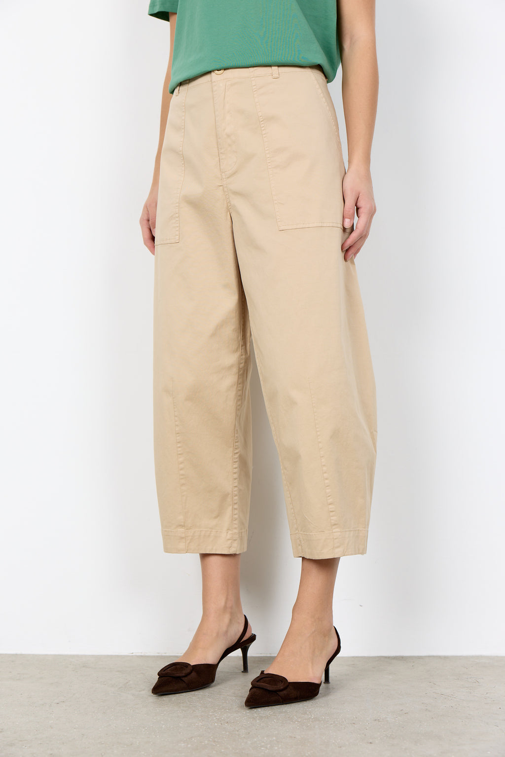 Soya Concept SC-Rovena Trouser-Soya Concept-White finn