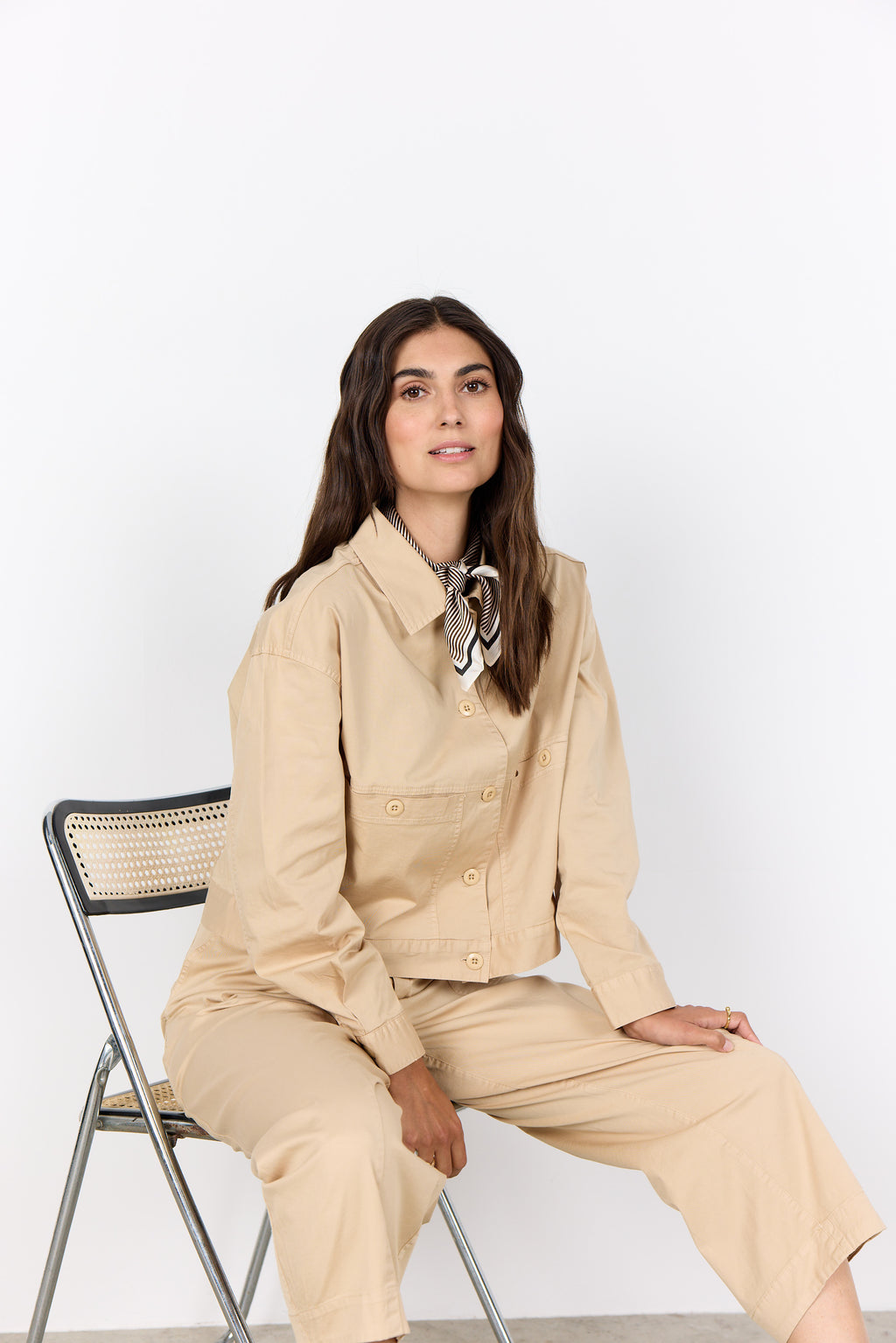 Soya Concept SC-Rovena Jacket-Soya Concept-White finn