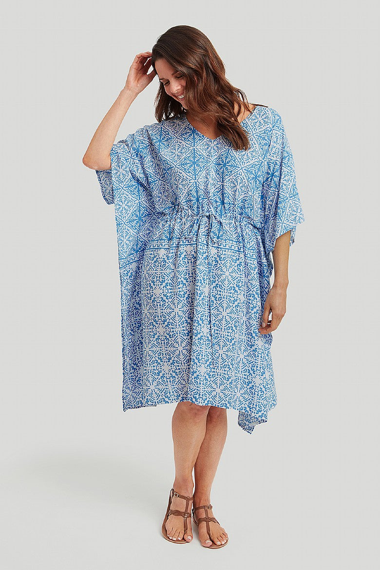 Adini Charly Kaftan Dress Rani Print