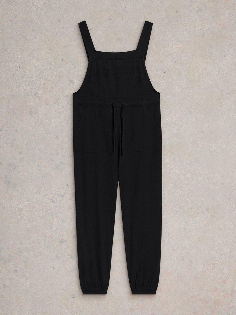 White Stuff Daphne Jersey Dungaree-White finn