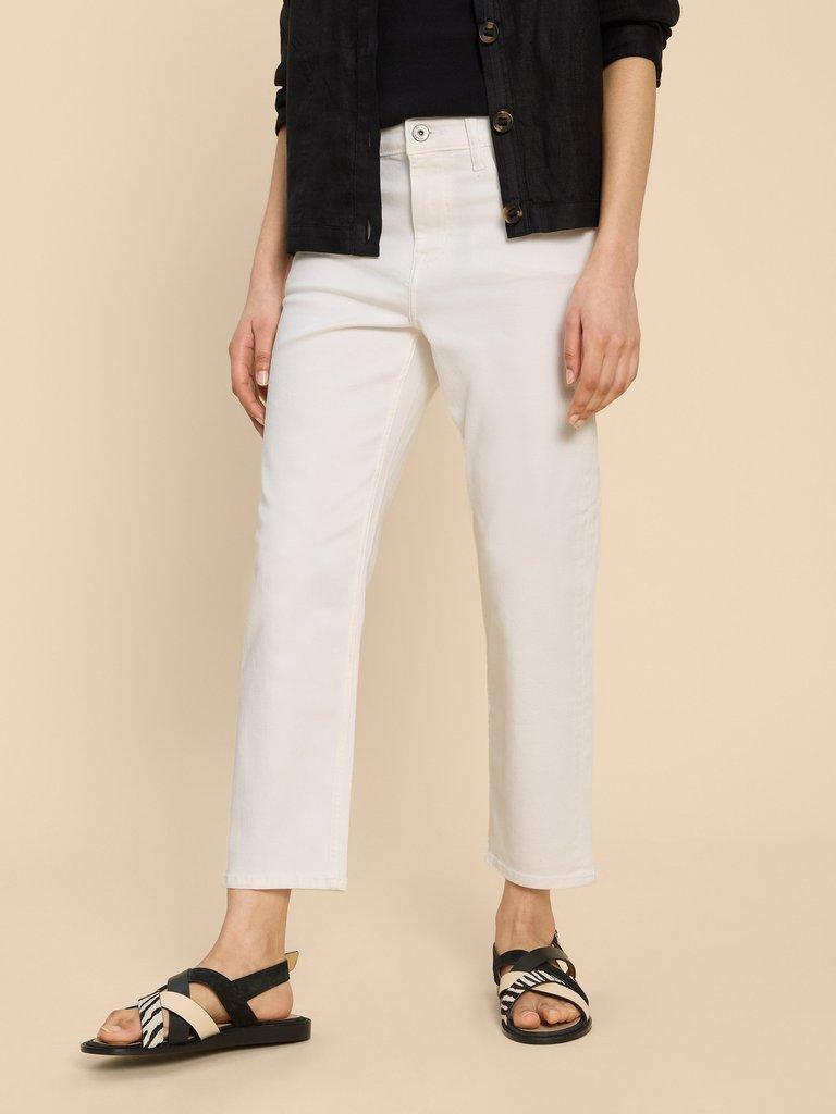 White Stuff Blake Straight Cropped Jean