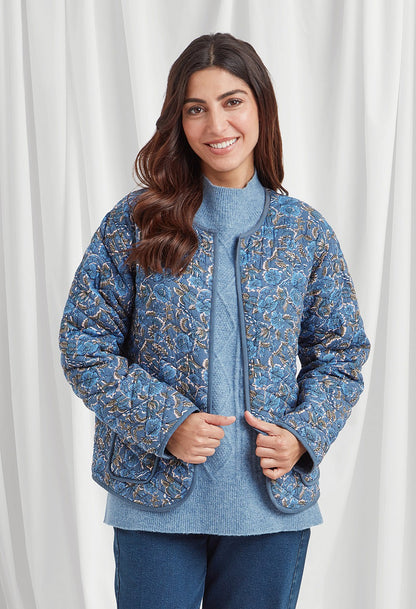 Adini Aisha Quilted Reverse Jacket