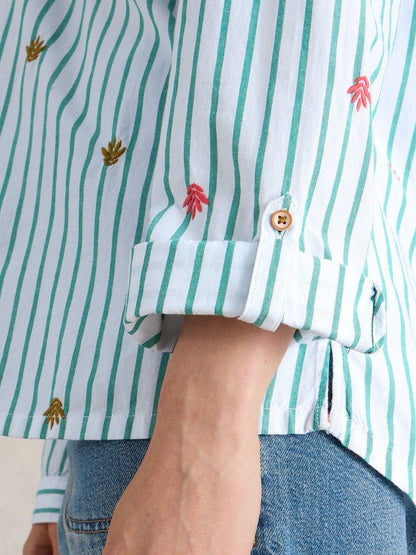 White Stuff Sophie Embroidered Shirt