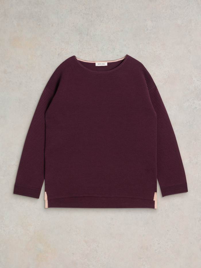 White Stuff Jana Jumper-Tops-White finn