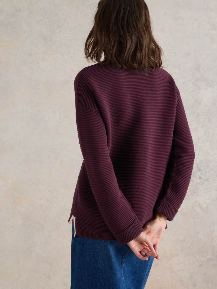 White Stuff Jana Jumper-Tops-White finn
